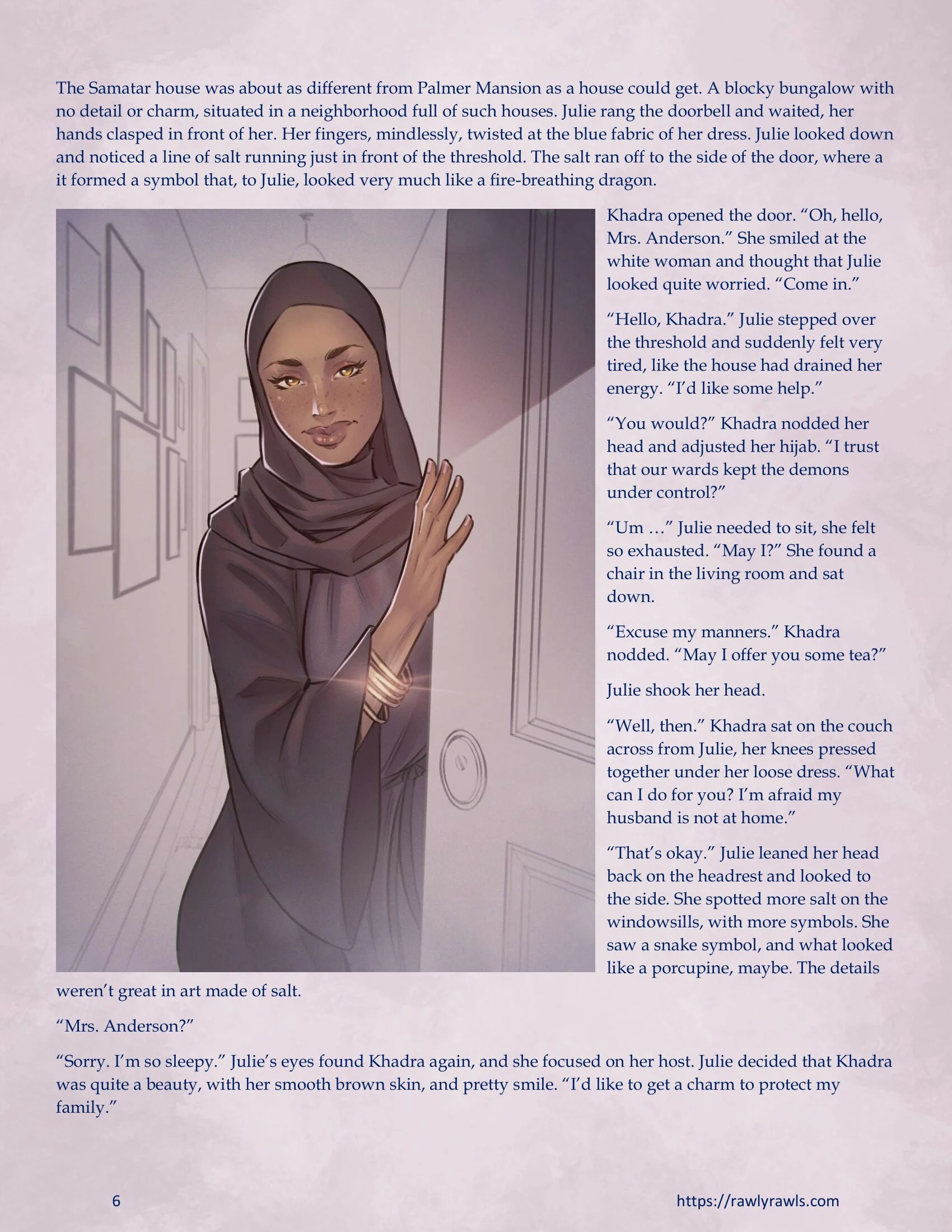 The Haunting Of Palmer Mansion [TenderMindd , RawlyRawls] - Chapter 9.1 — Page 6