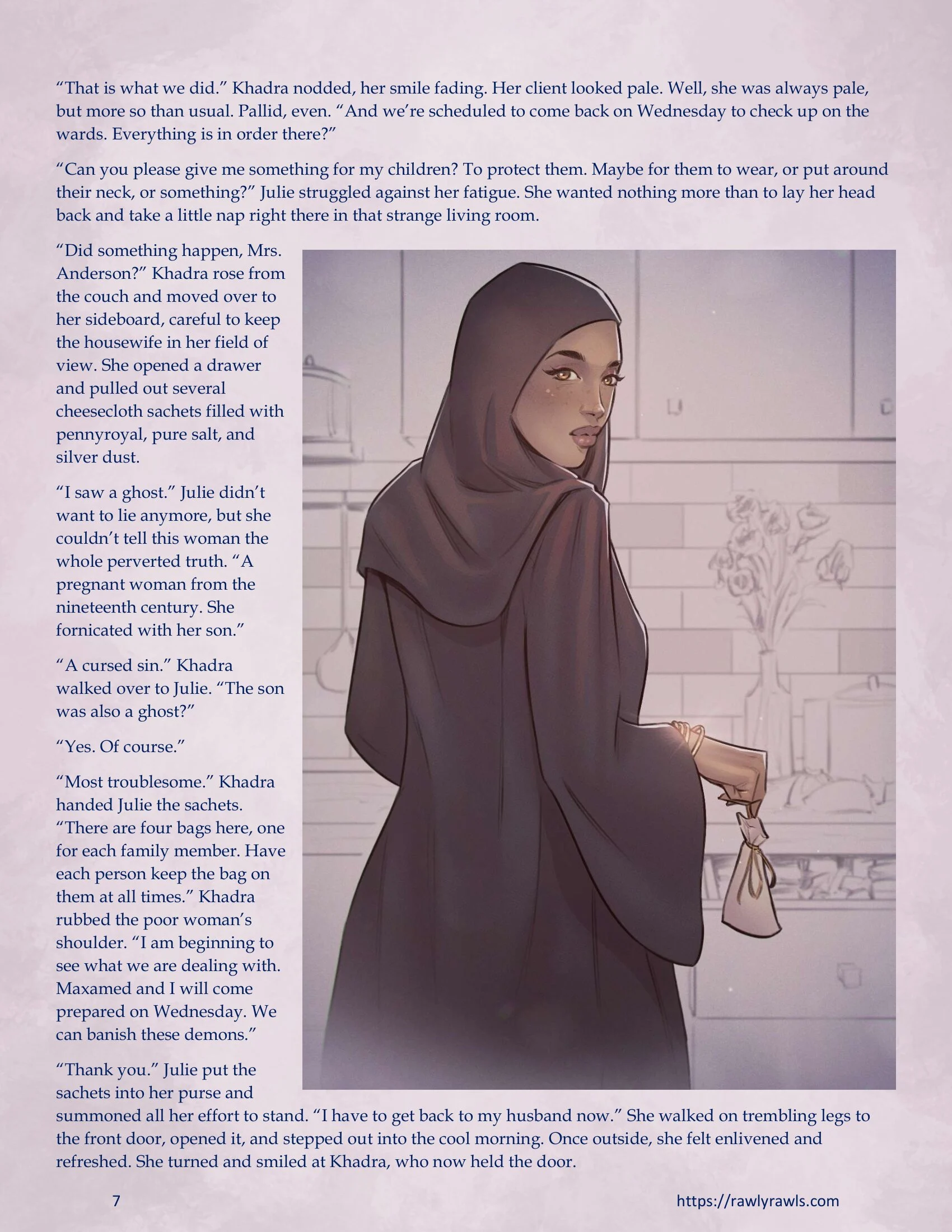 The Haunting Of Palmer Mansion [TenderMindd , RawlyRawls] - Chapter 9.1 — Page 7