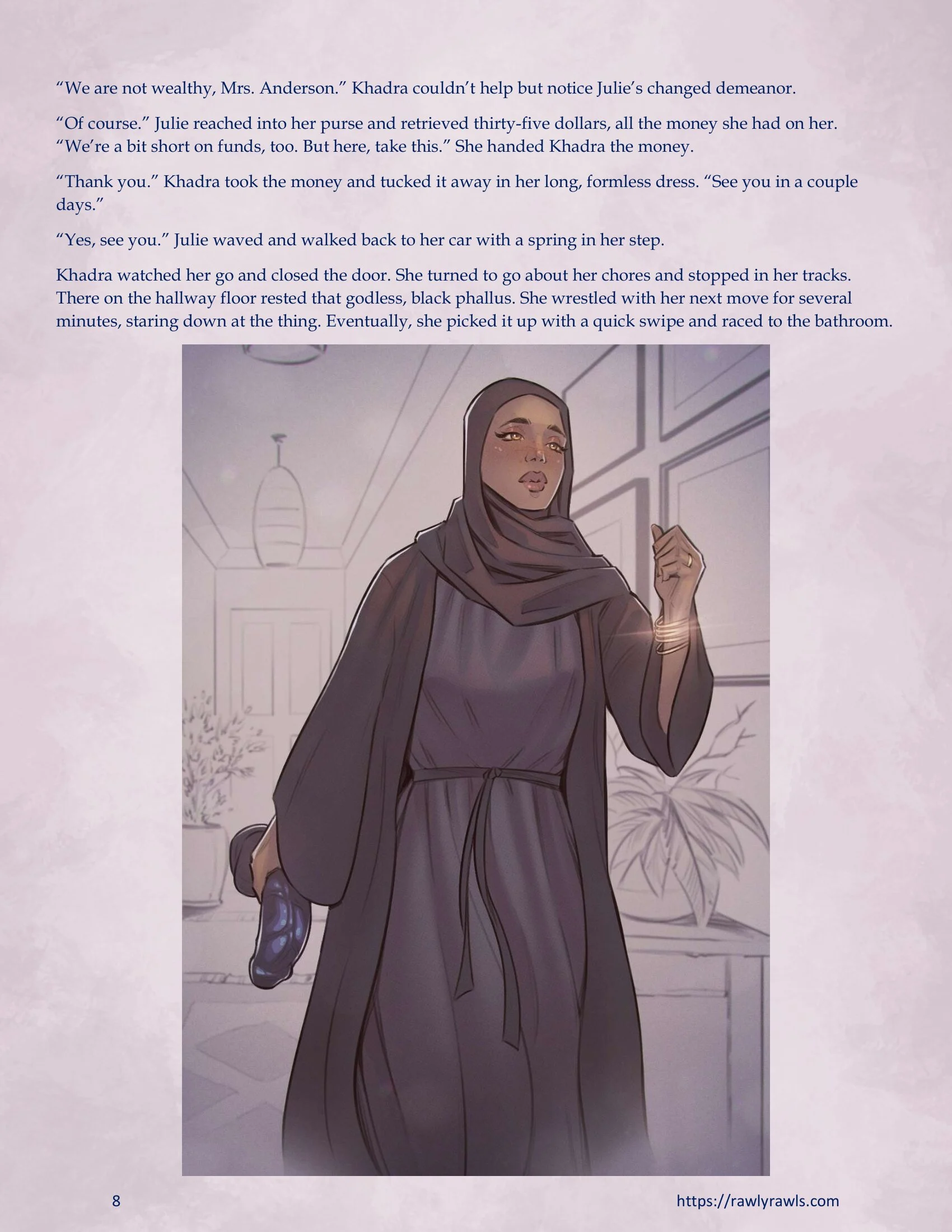 The Haunting Of Palmer Mansion [TenderMindd , RawlyRawls] - Chapter 9.1 — Page 8
