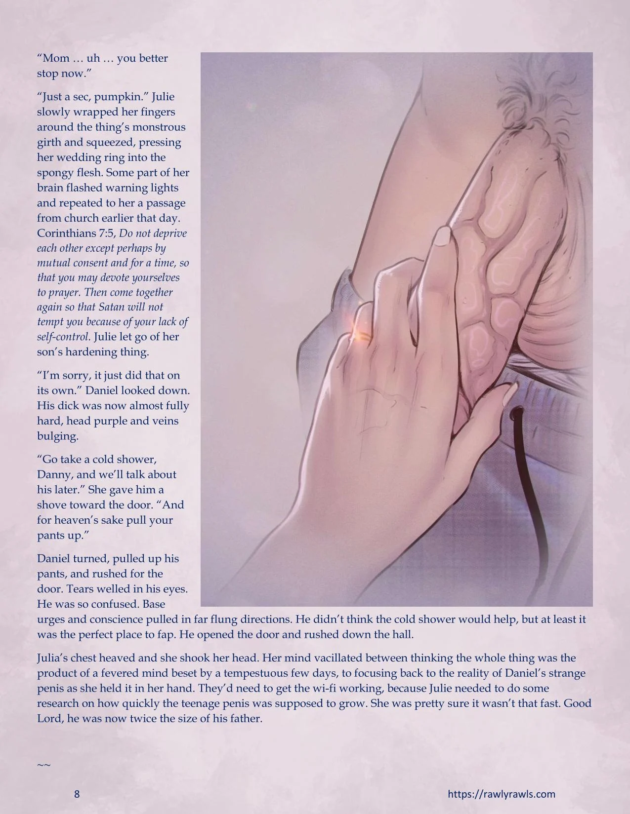 The Haunting Of Palmer Mansion [TenderMindd , RawlyRawls] - Chapter 1.2 — Page 8