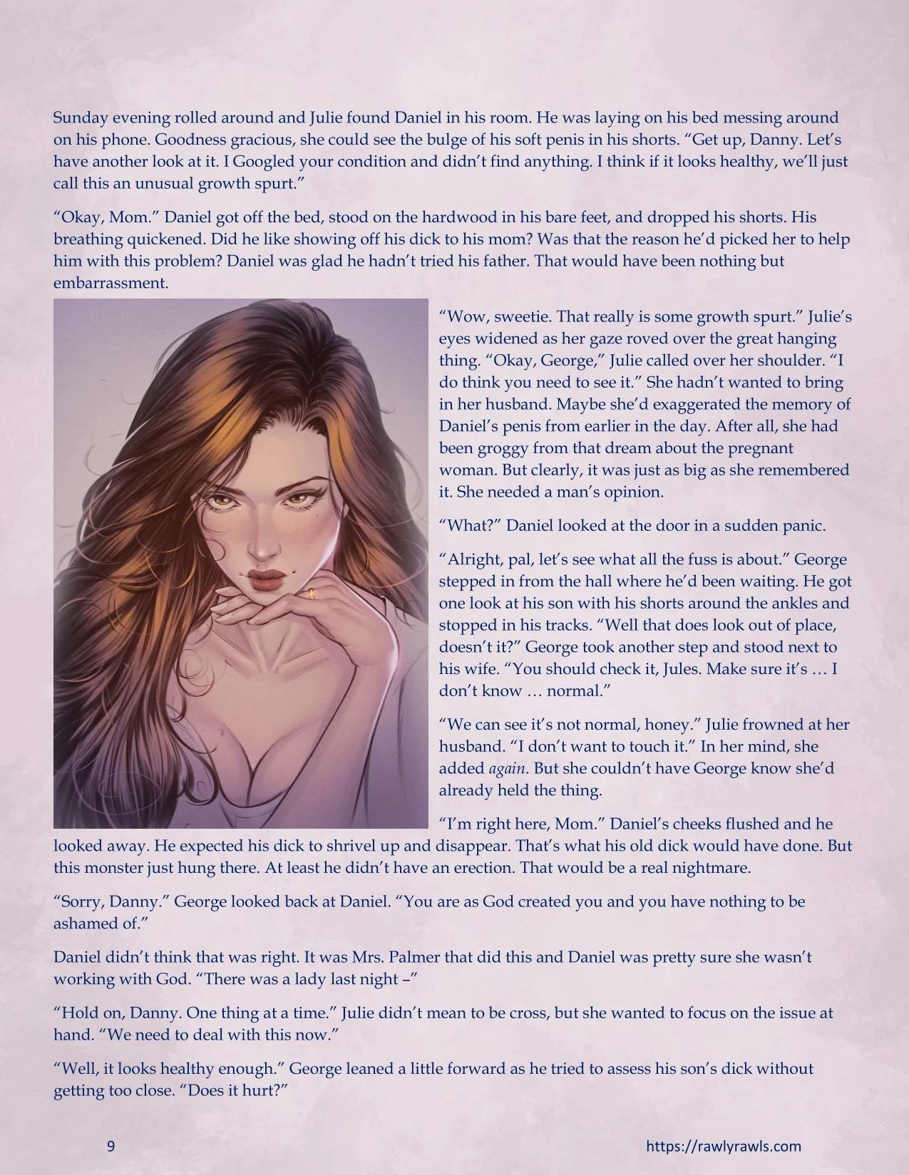 The Haunting Of Palmer Mansion [TenderMindd , RawlyRawls] - Chapter 1.2 — Page 9