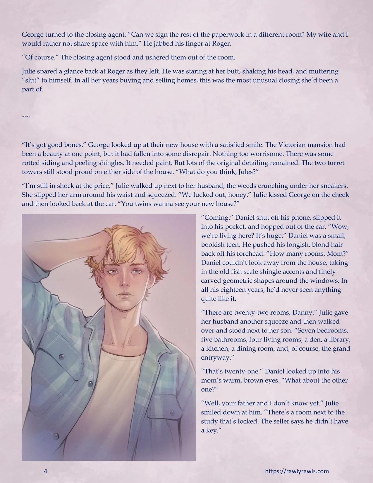 The Haunting Of Palmer Mansion [TenderMindd , RawlyRawls] - Chapter 1.1 — Page 4