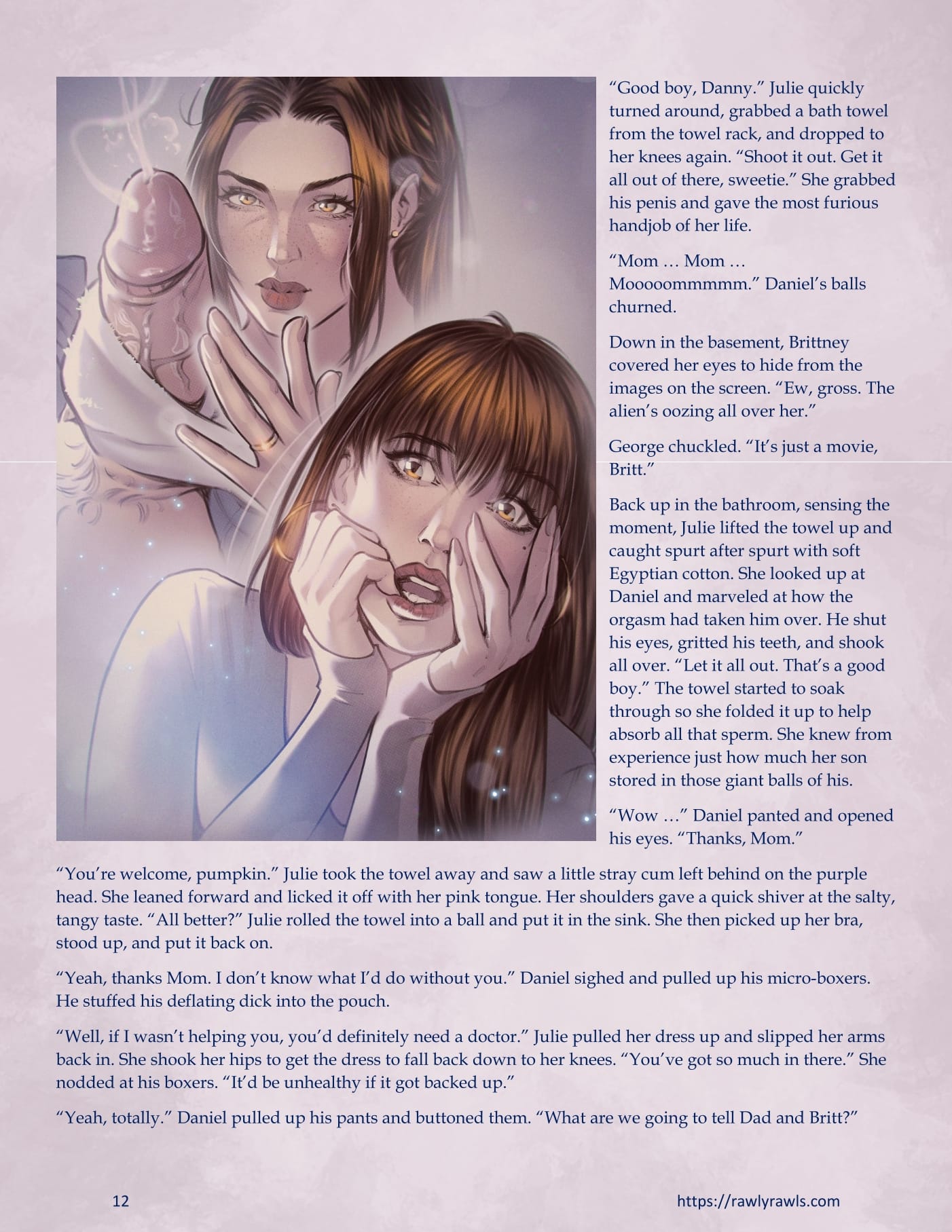 The Haunting Of Palmer Mansion [TenderMindd , RawlyRawls] - Chapter 4.2 — Page 12