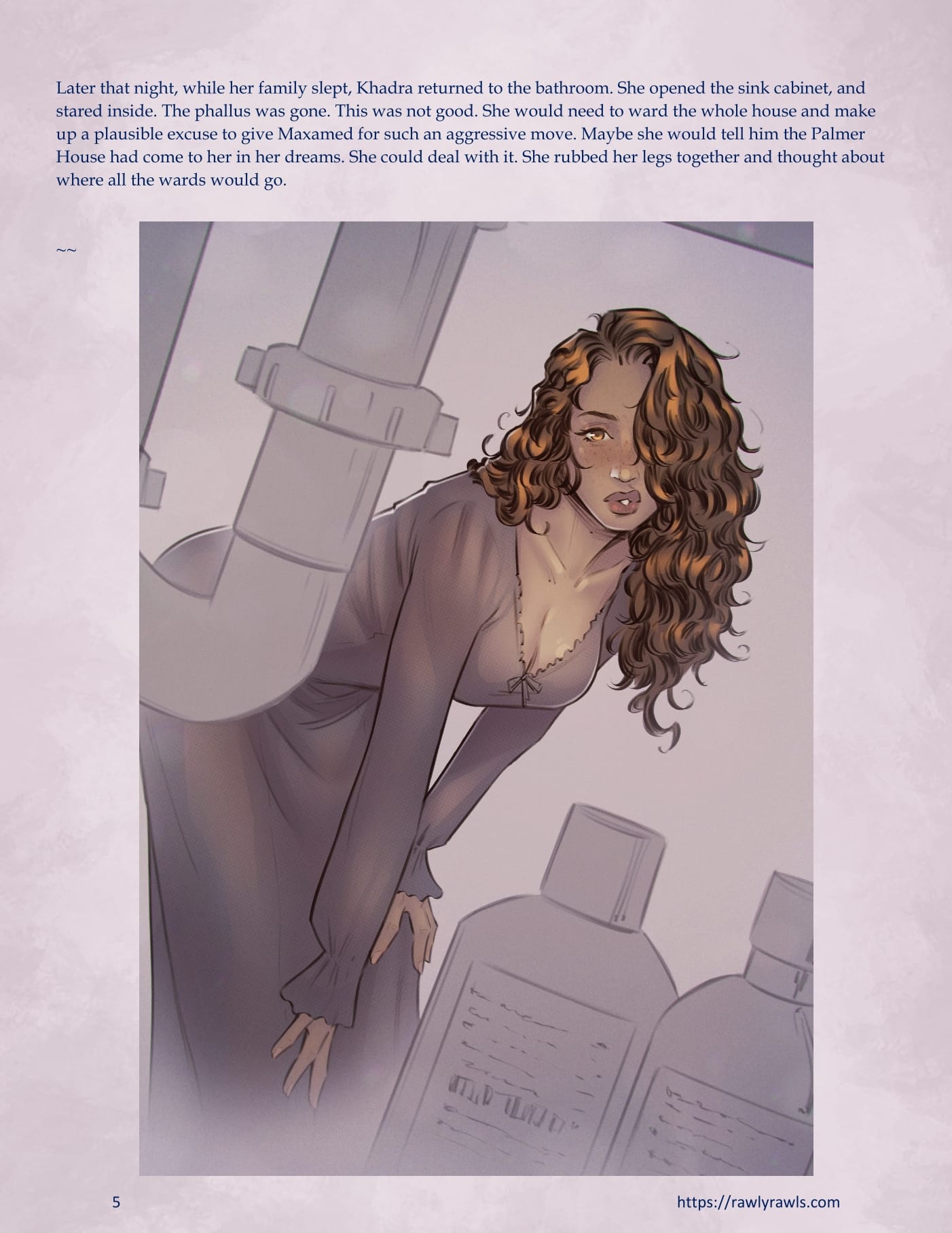 The Haunting Of Palmer Mansion [TenderMindd , RawlyRawls] - Chapter 8.1 — Page 5