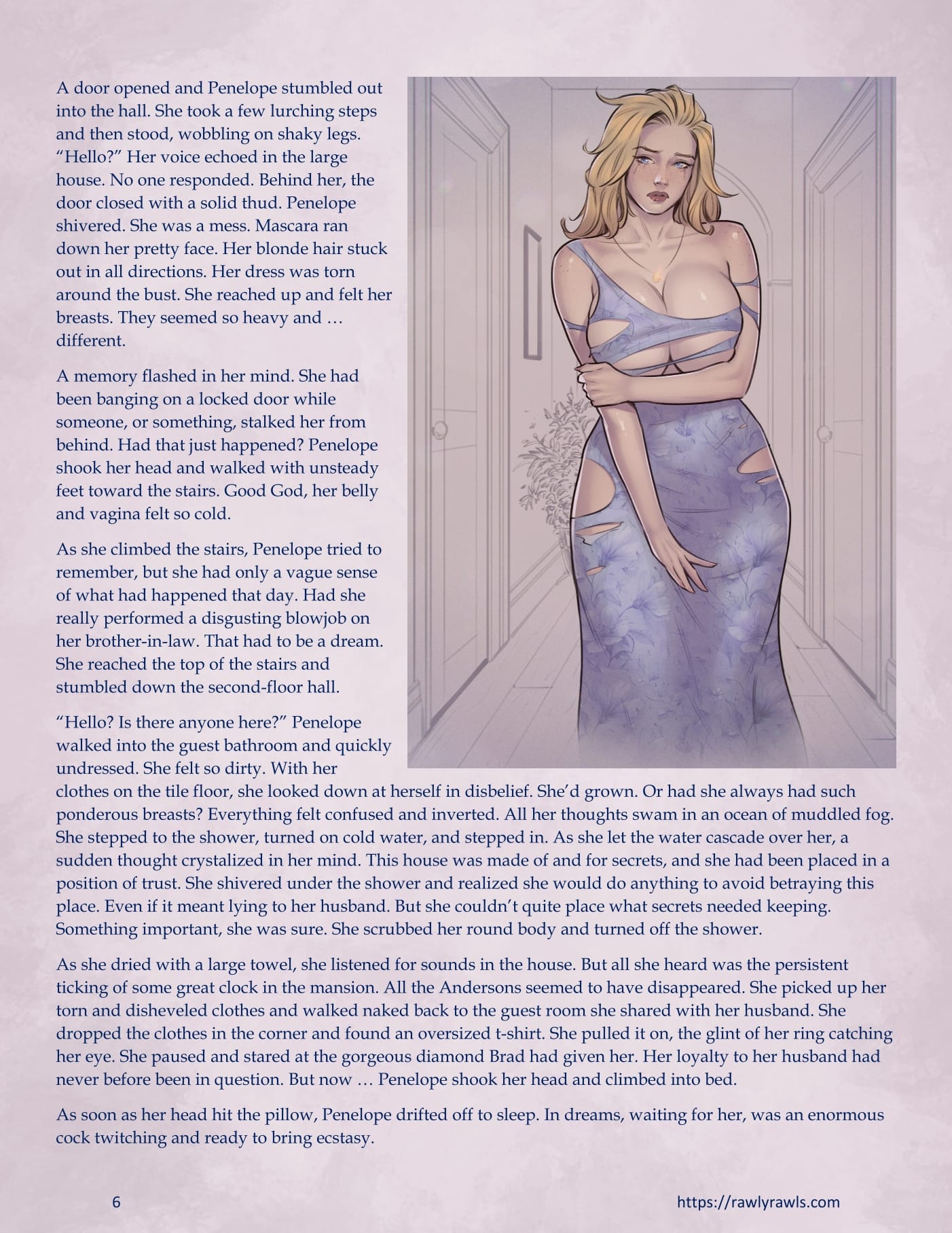 The Haunting Of Palmer Mansion [TenderMindd , RawlyRawls] - Chapter 8.1 — Page 6