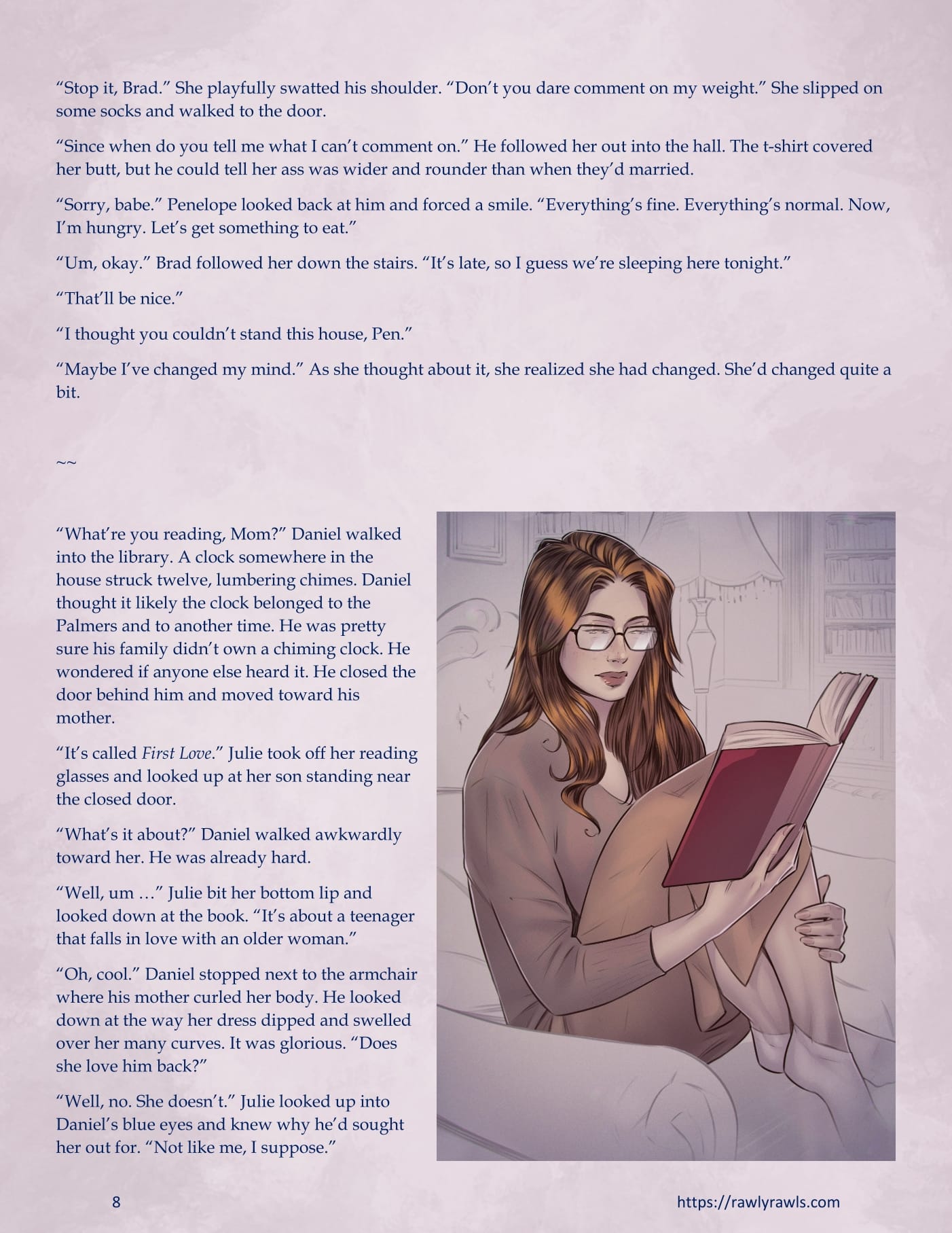 The Haunting Of Palmer Mansion [TenderMindd , RawlyRawls] - Chapter 8.1 — Page 8