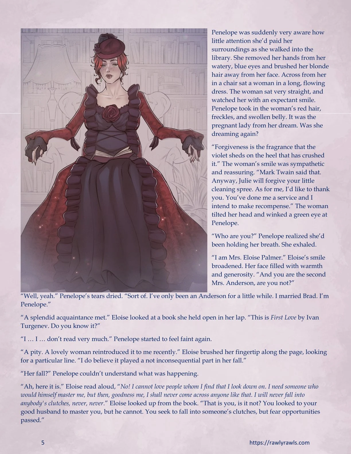 The Haunting Of Palmer Mansion [TenderMindd , RawlyRawls] - Chapter 7.3 — Page 5