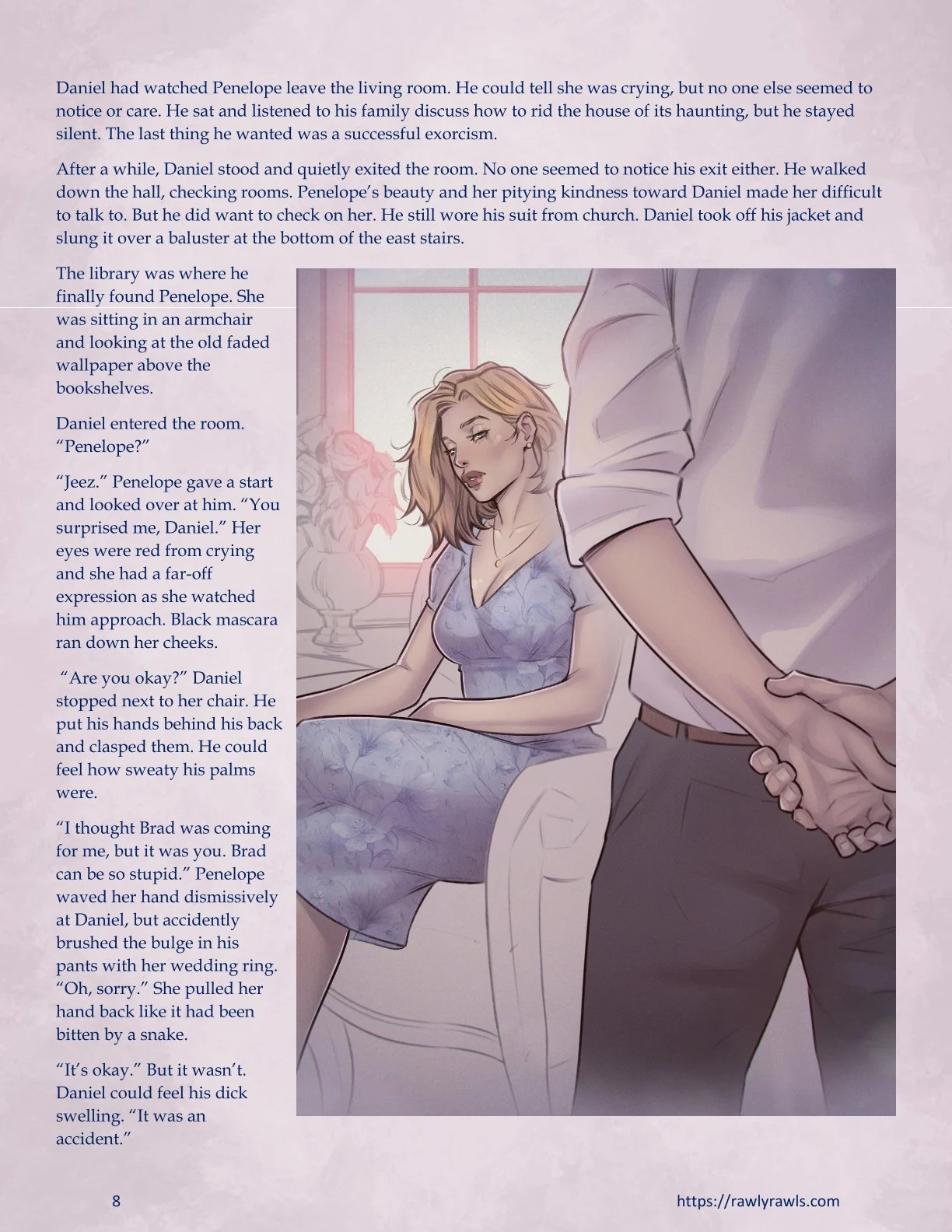 The Haunting Of Palmer Mansion [TenderMindd , RawlyRawls] - Chapter 7.3 — Page 8