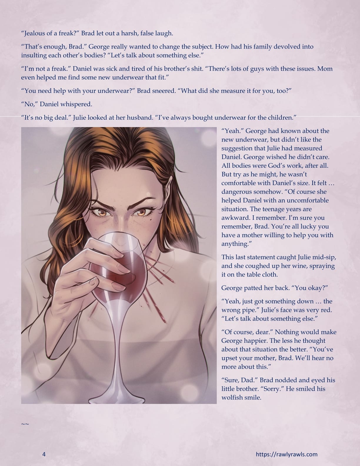 The Haunting Of Palmer Mansion [TenderMindd , RawlyRawls] - Chapter 7.1 — Page 4
