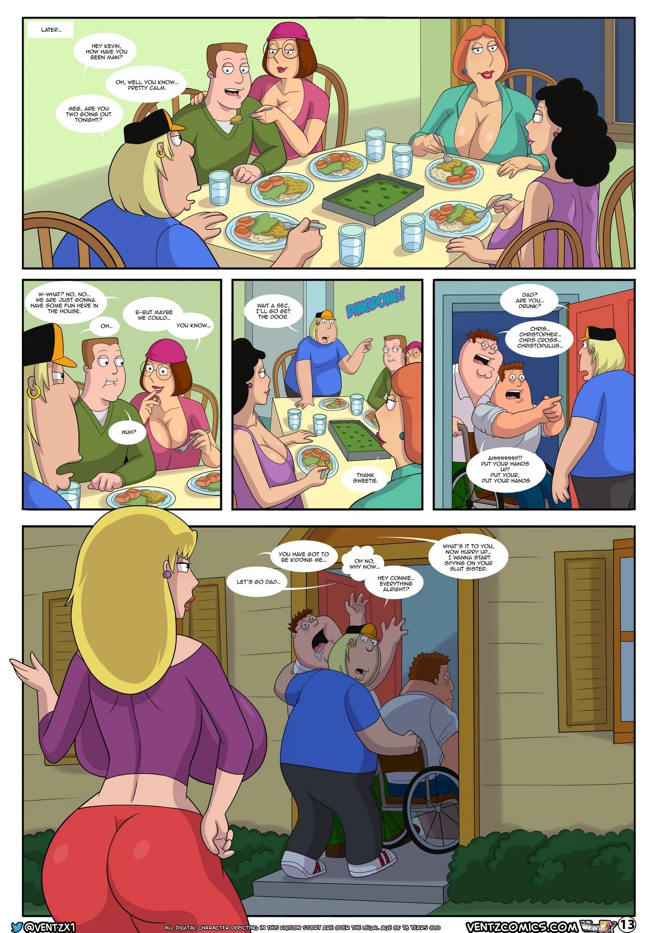 Quahog Diaries (Family Guy) [Arabatos] - Chapter 3 — Page 13
