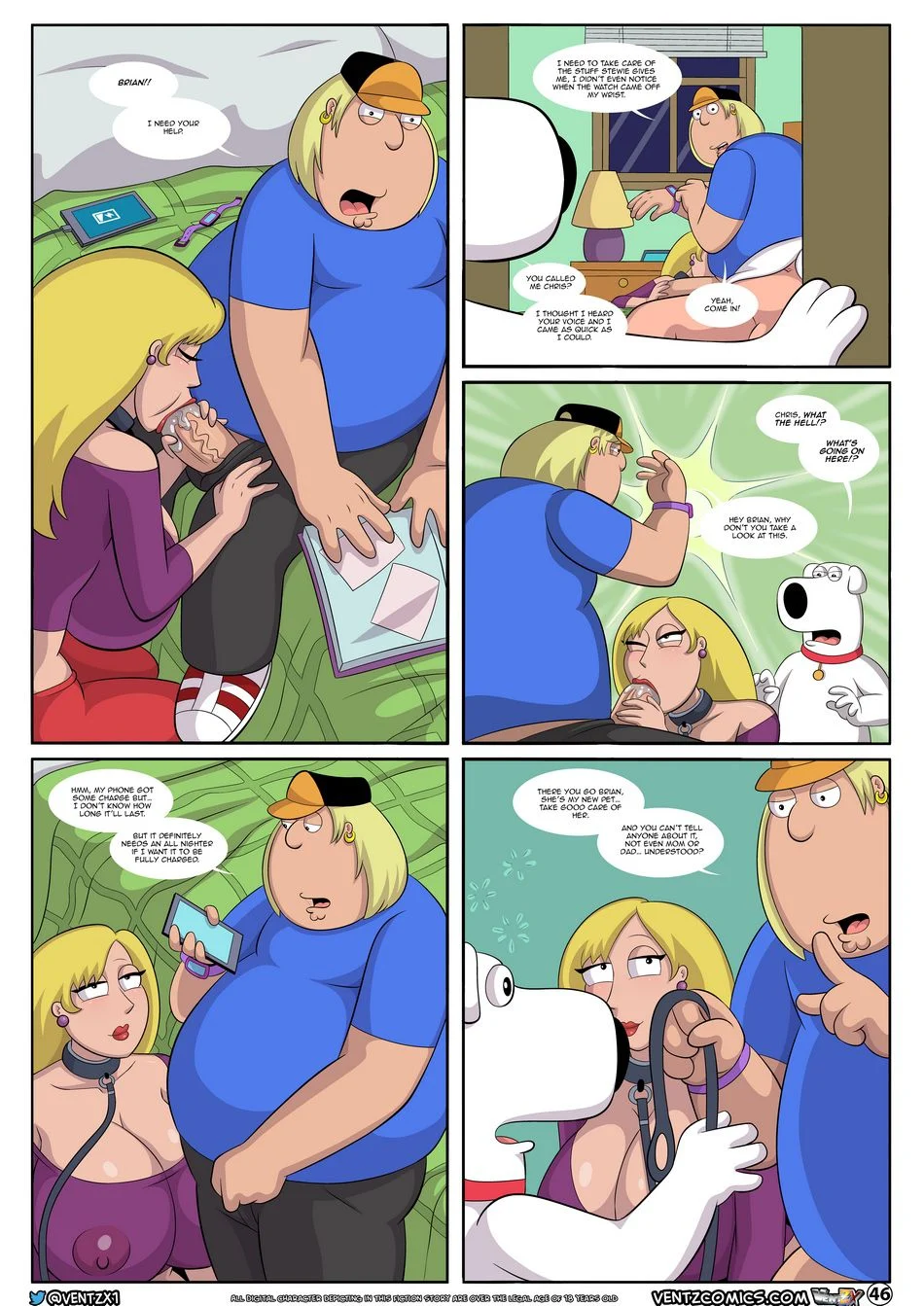 Quahog Diaries (Family Guy) [Arabatos] - Chapter 3 — Page 46