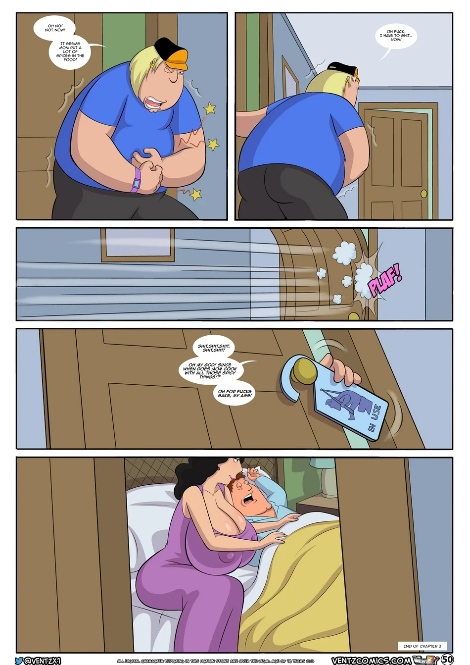Quahog Diaries (Family Guy) [Arabatos] - Chapter 3 — Page 50