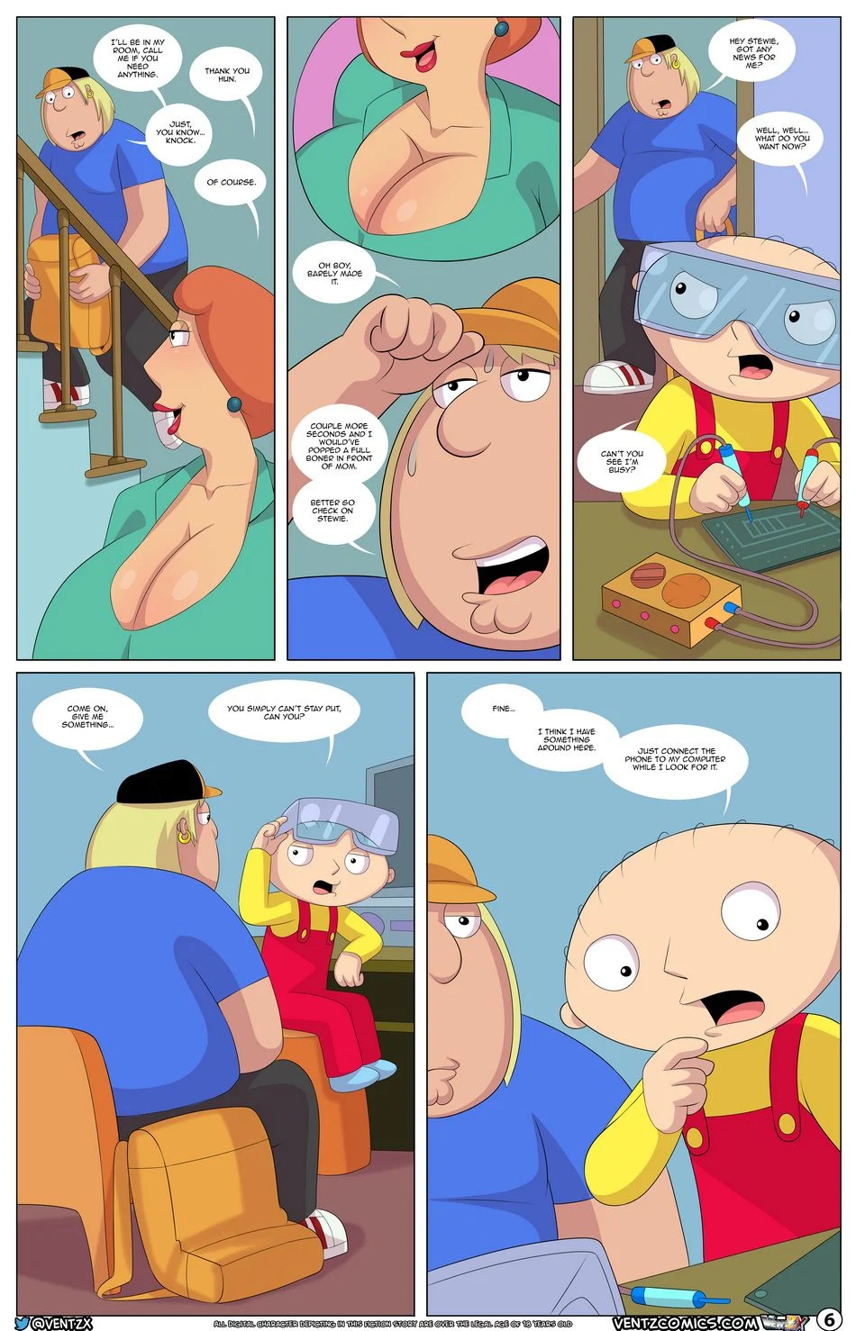 Quahog Diaries (Family Guy) [Arabatos] - Chapter 3 — Page 6