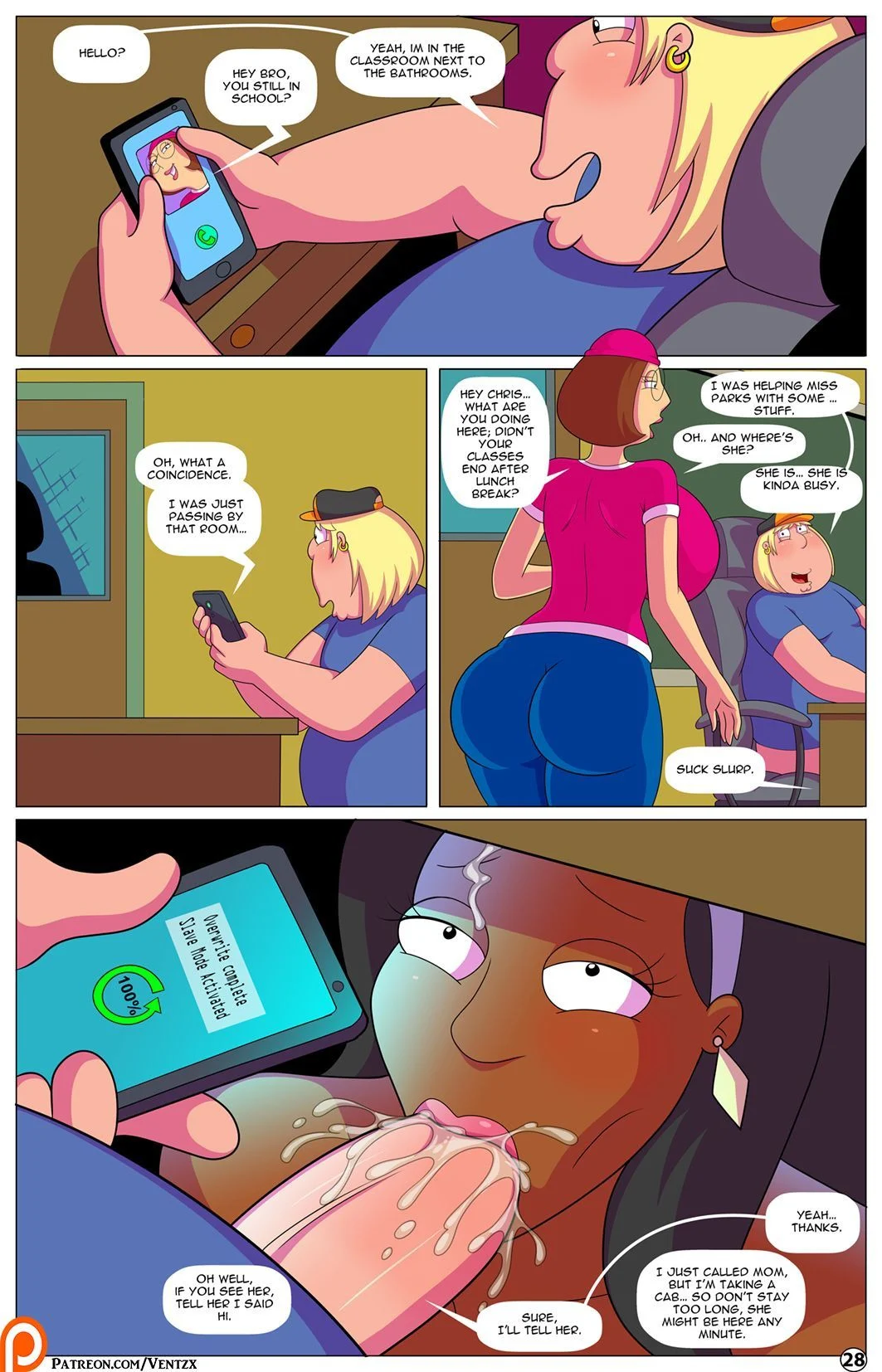 Quahog Diaries (Family Guy) [Arabatos] - Chapter 1 — Page 36