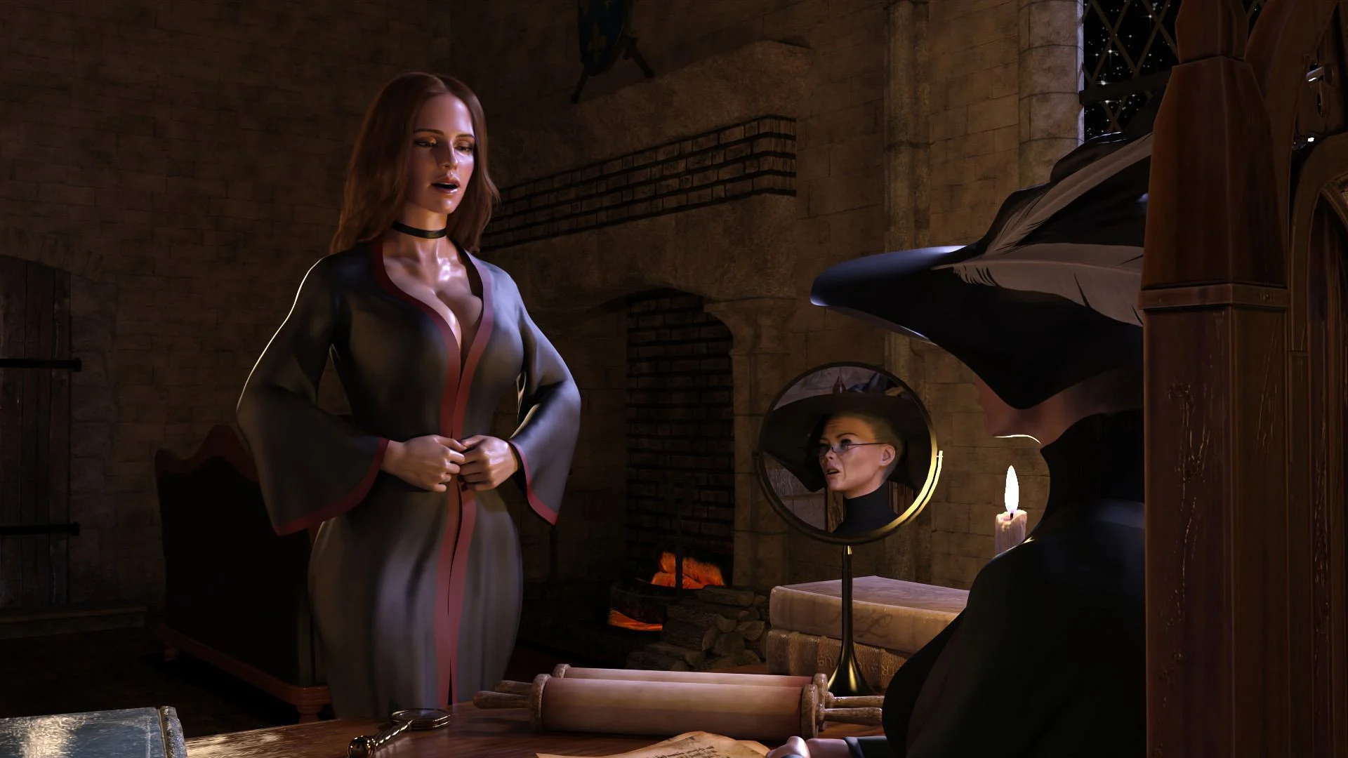 Hermione Granger and the Professor's Wand (Harry Potter) [Serge3DX] - Chapter 1.5 — Page 5