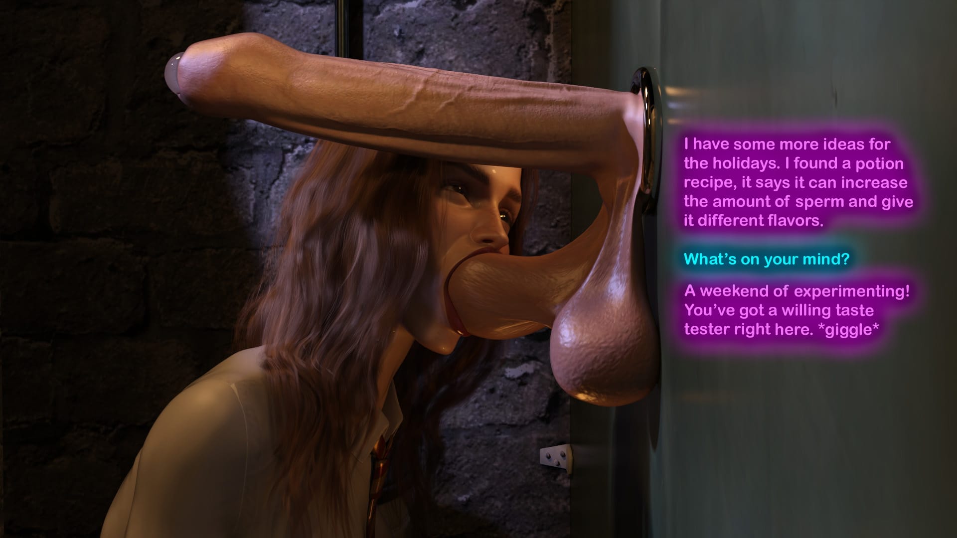 Hermione Granger and the Professor's Wand (Harry Potter) [Serge3DX] - Chapter 2 — Page 12