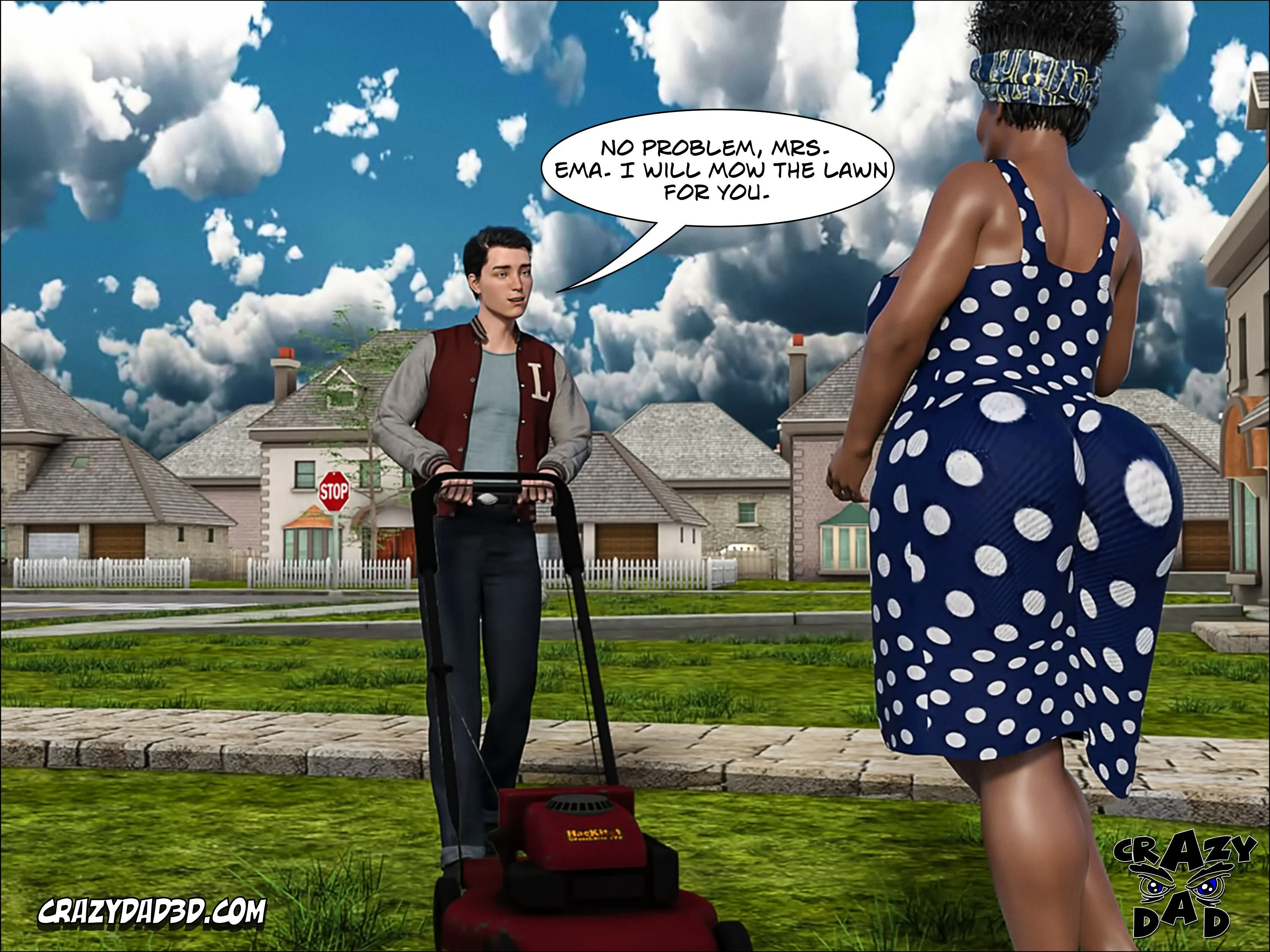 Mom's Help [CrazyDad3D] - Chapter 22 — Page 47