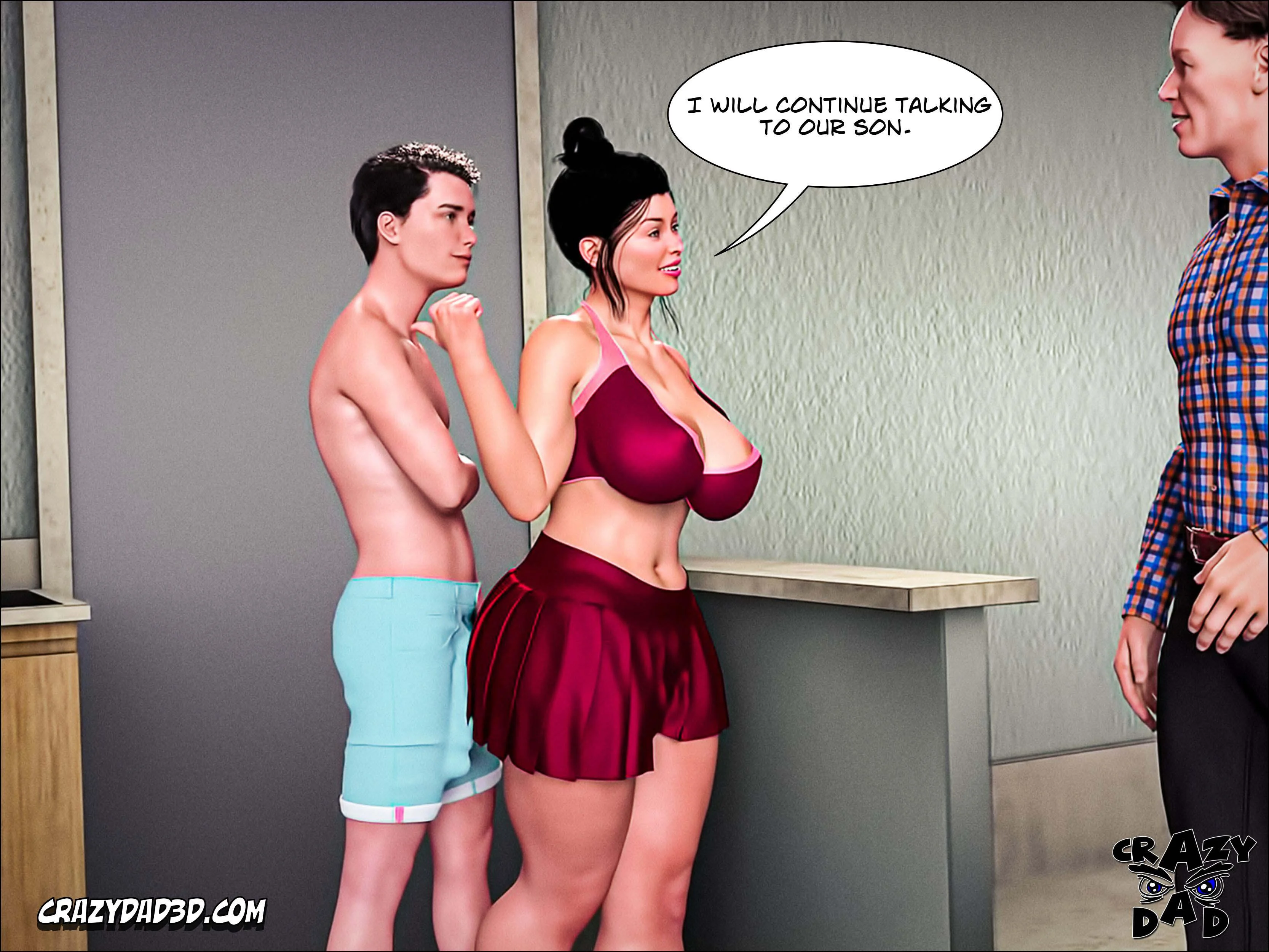 Mom's Help [CrazyDad3D] - Chapter 26 — Page 45