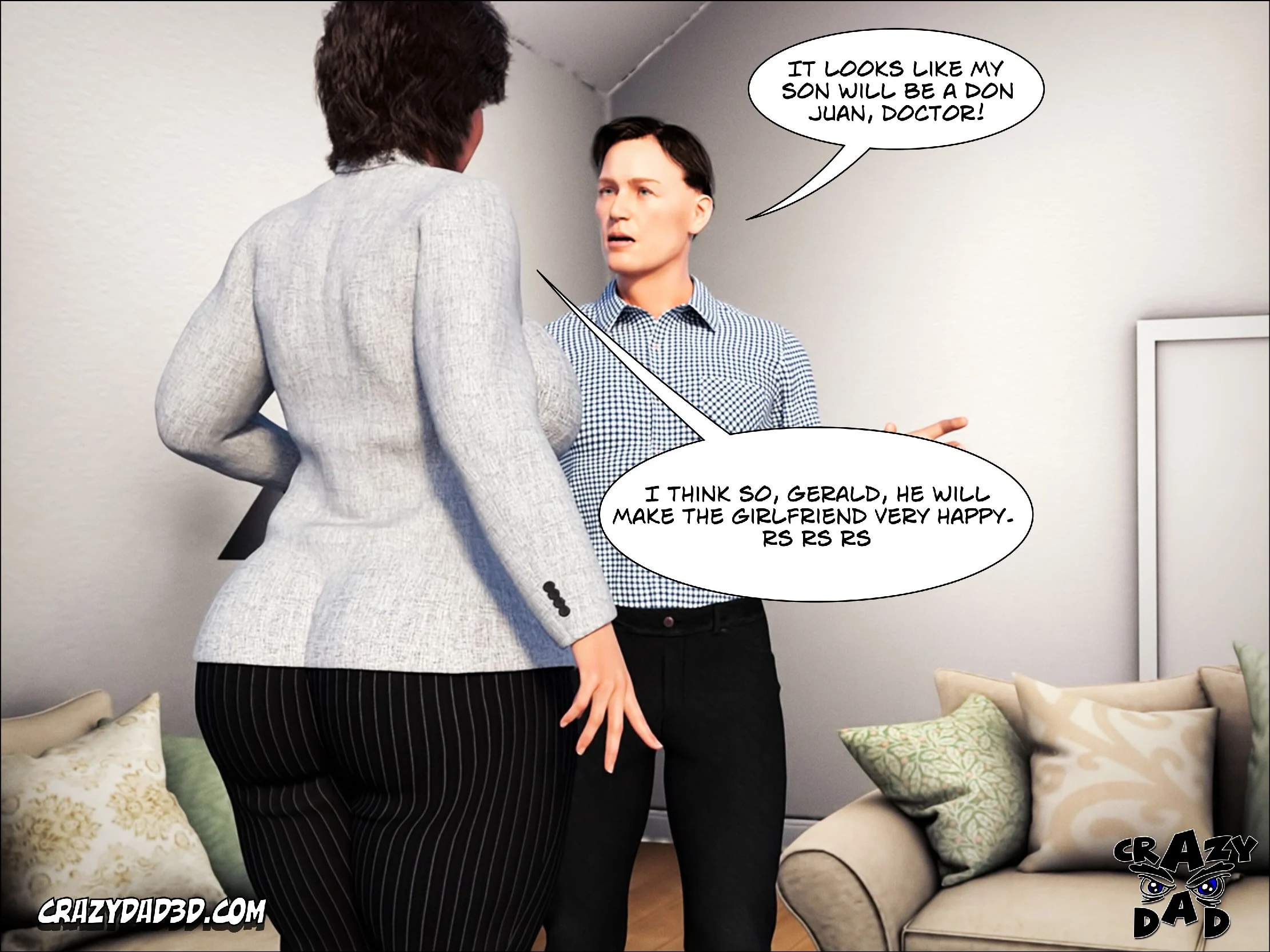 Mom's Help [CrazyDad3D] - Chapter 1 — Page 25
