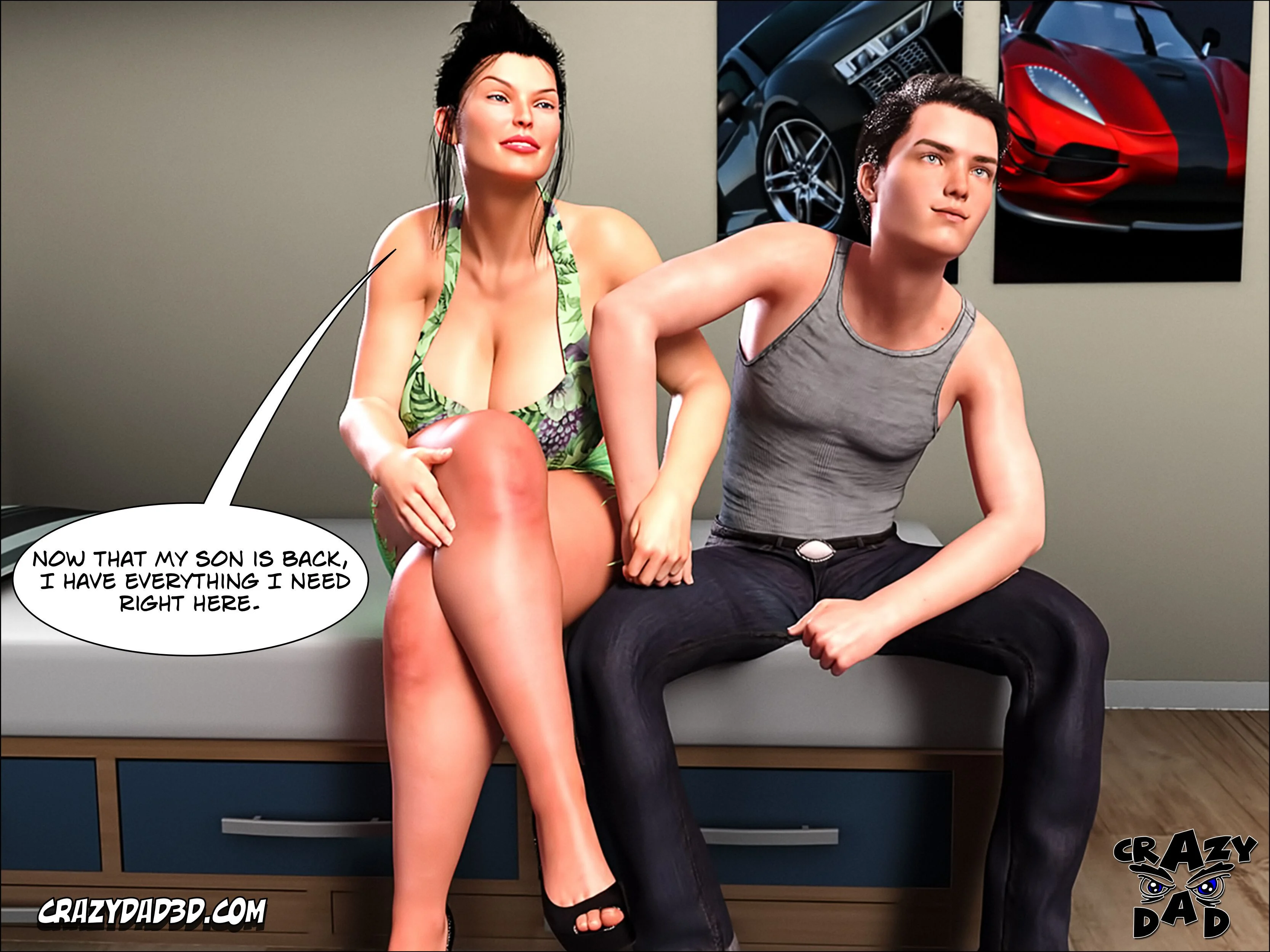Mom's Help [CrazyDad3D] - Chapter 21 — Page 12