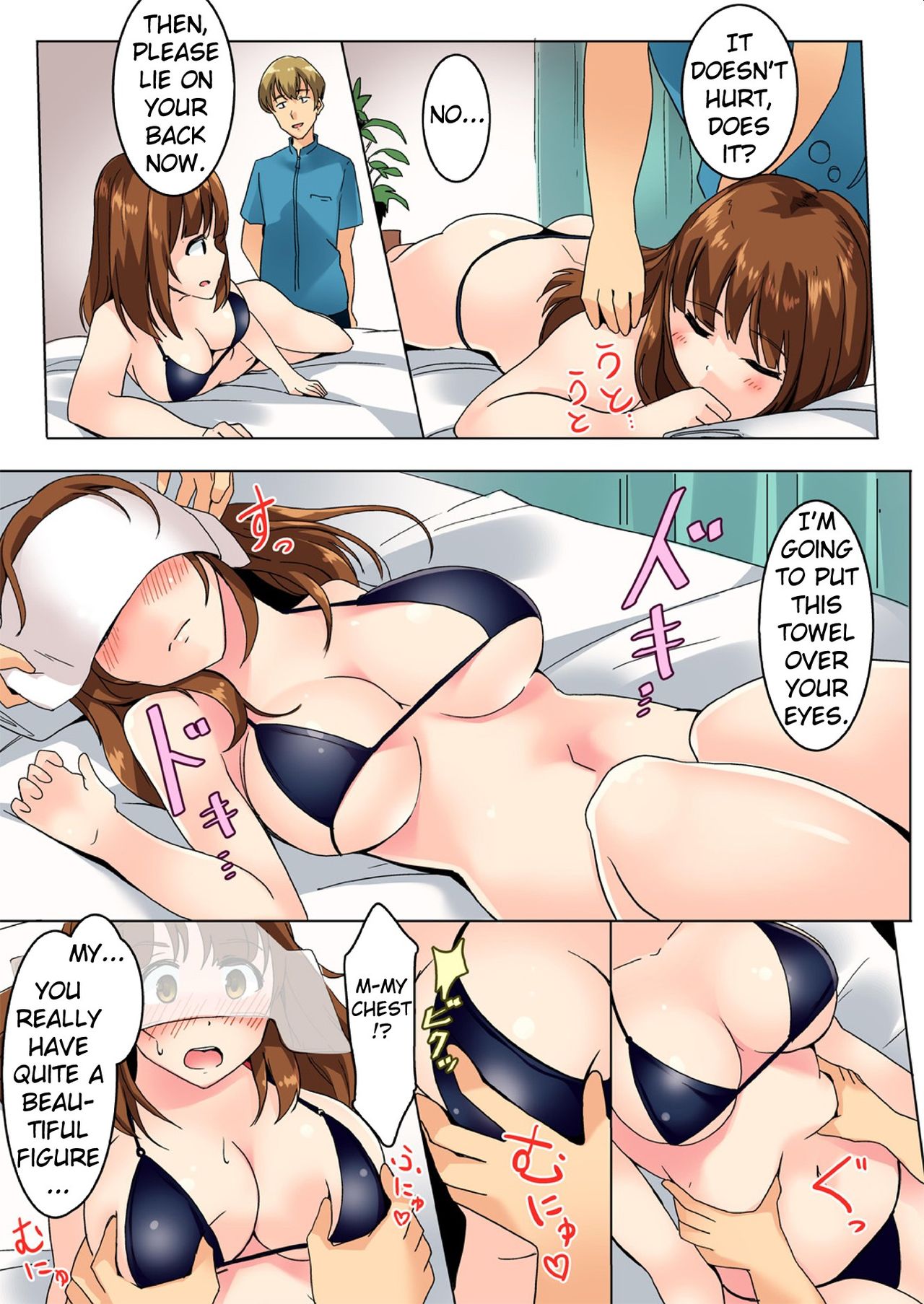 I Came Next to My Boyfriend!? An NTR Massage at an Onsen Inn! [Wakamatsu] - Chapter 1 — Page 9