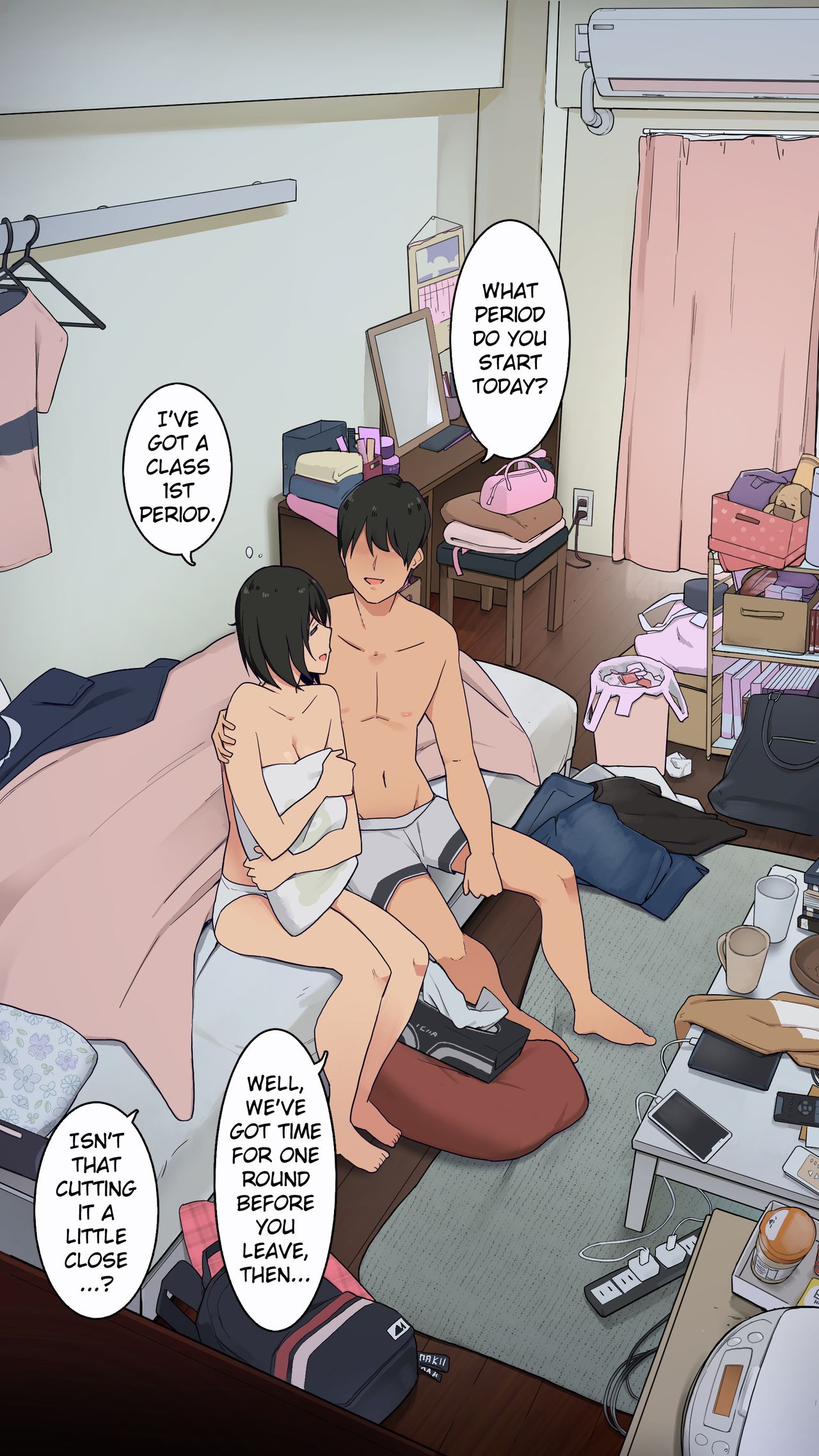 The Day a Certain College Girl Was at Her Most Slothful [Wakamatsu] - Chapter 1 — Page 6