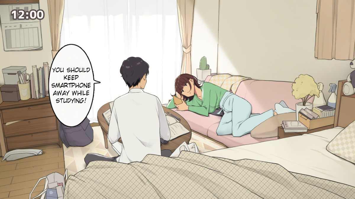 Preparing for exam with my friend - Chapter 1 — Page 4