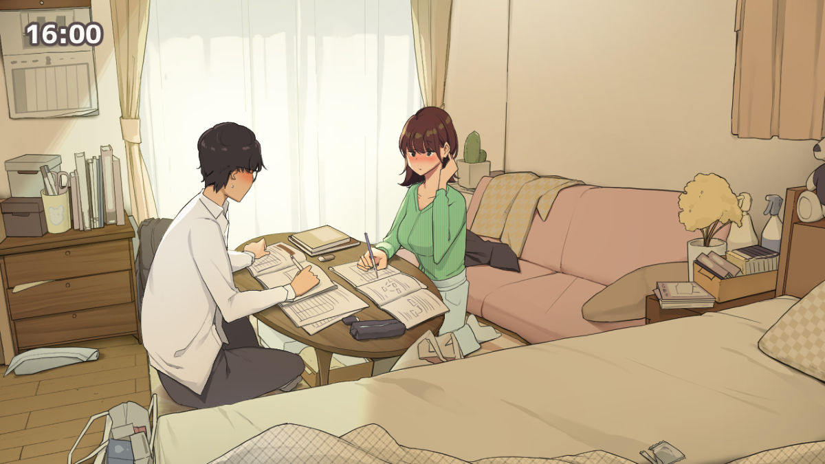 Preparing for exam with my friend - Chapter 1 — Page 8
