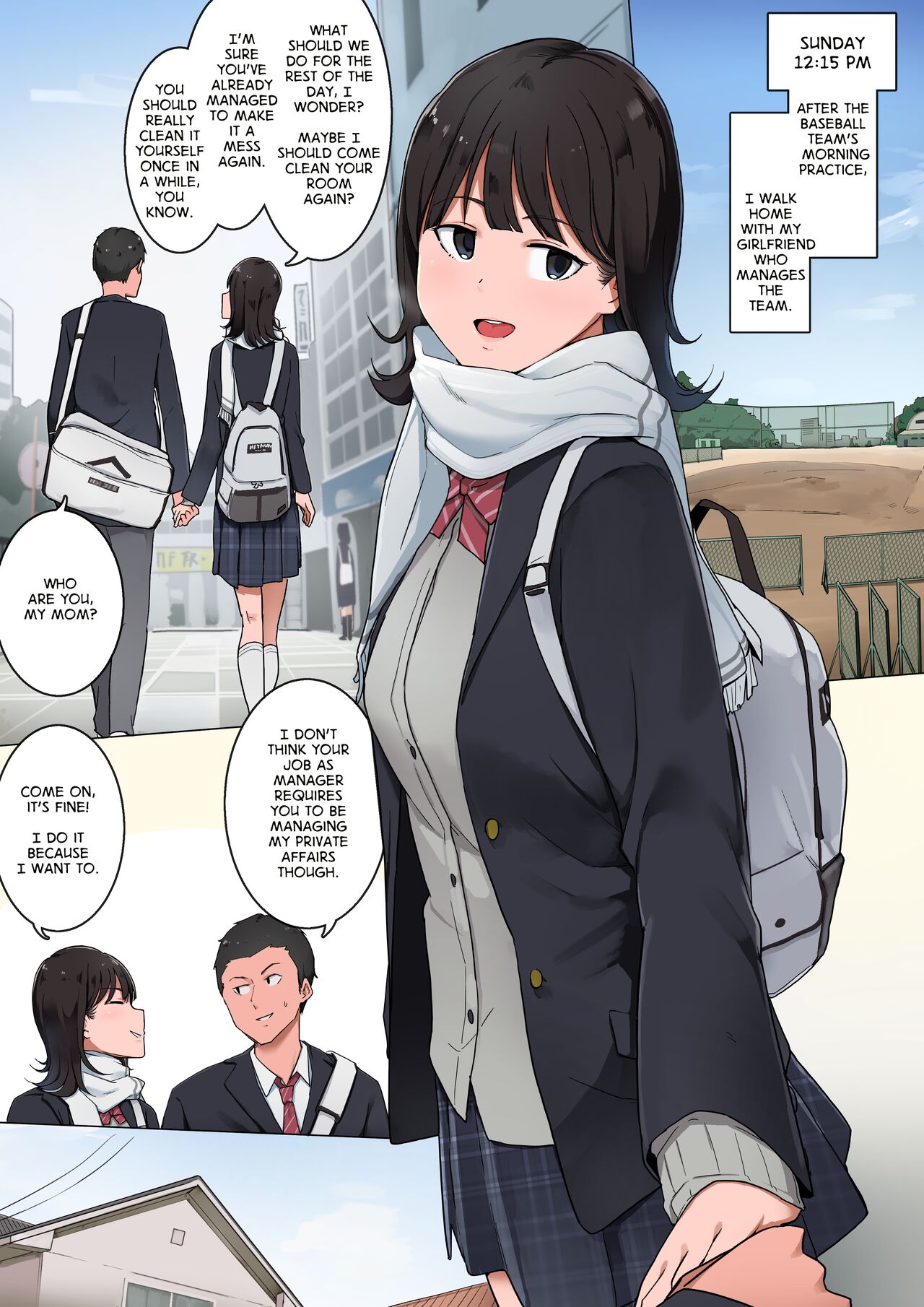 The Days I Spend After Club Practice With My Girlfriend, the Team Manager - Chapter 1 — Page 5