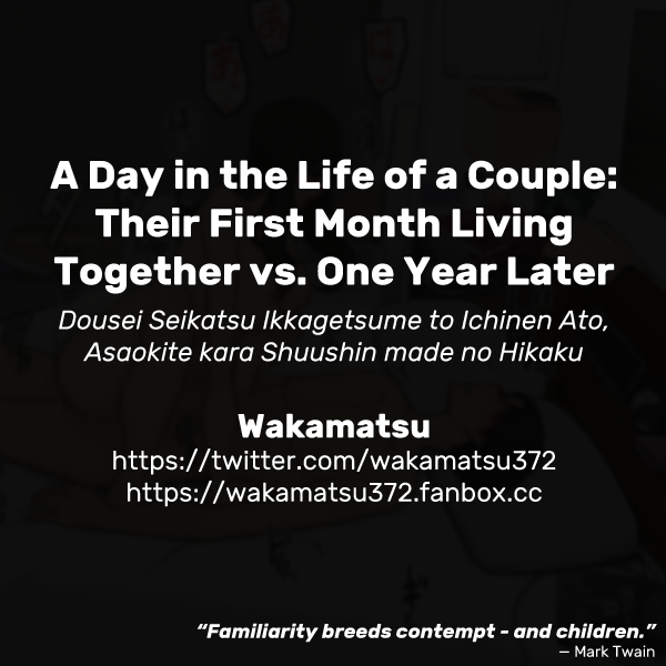 A Day in the Life of a Couple: Their First Month Living Together vs. One Year Later - Chapter 1 — Page 29