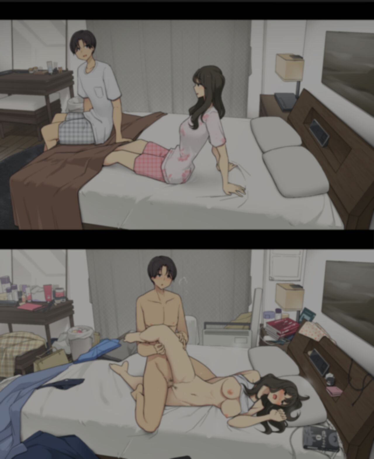 A Day in the Life of a Couple: Their First Month Living Together vs. One Year Later - Chapter 1 — Page 5