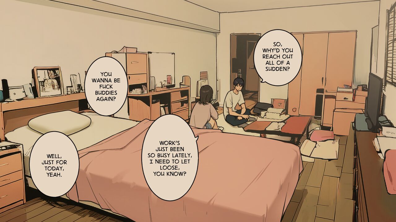 A Woman Whose Greetings to the Delivery Man Gradually Get Sloppier (+ Other Side) - Chapter 1 — Page 22
