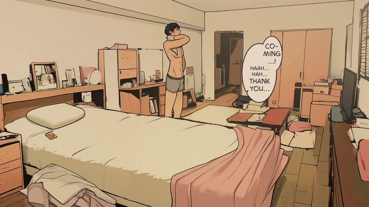 A Woman Whose Greetings to the Delivery Man Gradually Get Sloppier (+ Other Side) - Chapter 1 — Page 32