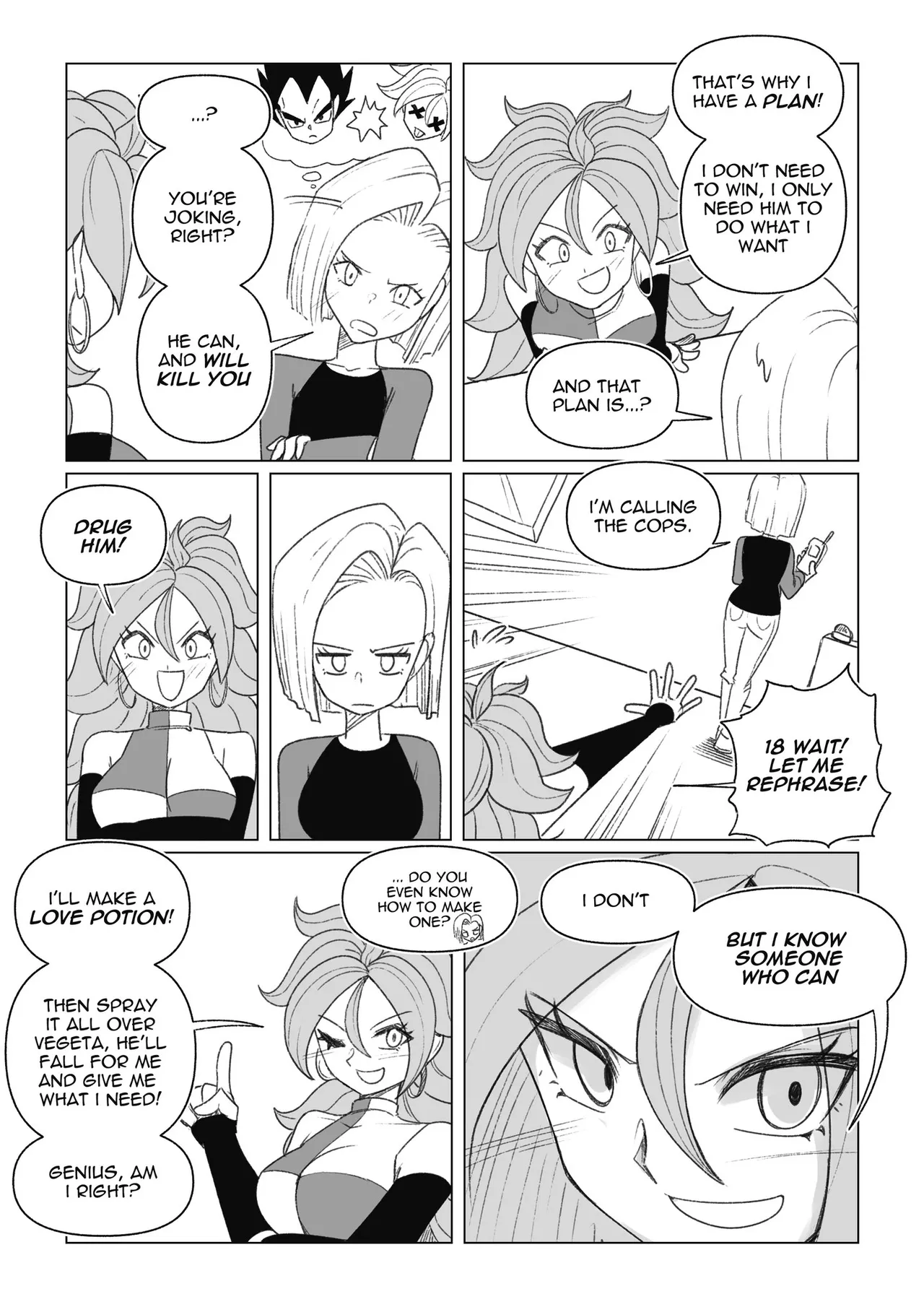 Science with the Z-Warriors! Ch. 1-3 (Dragon Ball Z) [Navietta] - Chapter 1 — Page 26