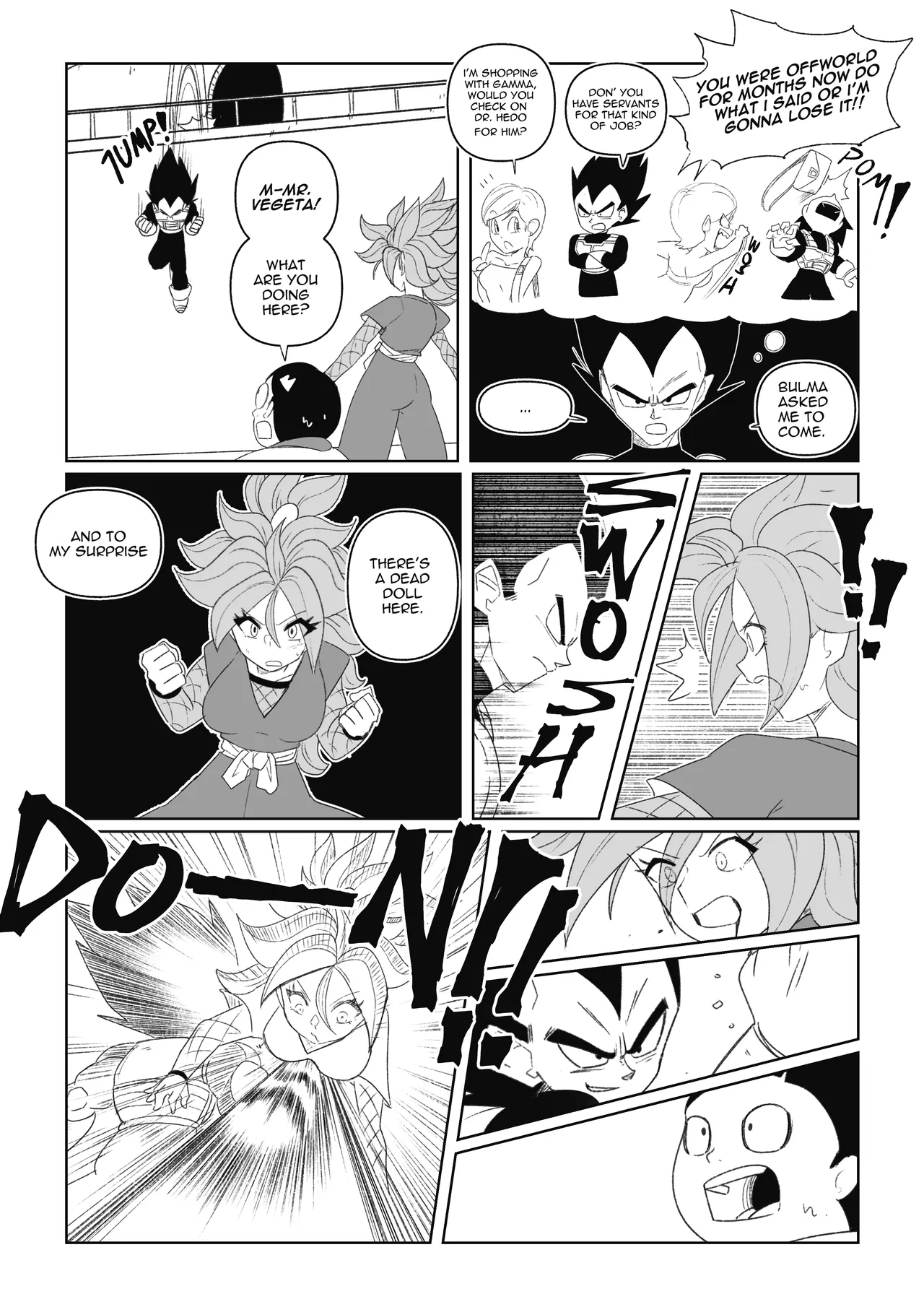 Science with the Z-Warriors! Ch. 1-3 (Dragon Ball Z) [Navietta] - Chapter 1 — Page 34