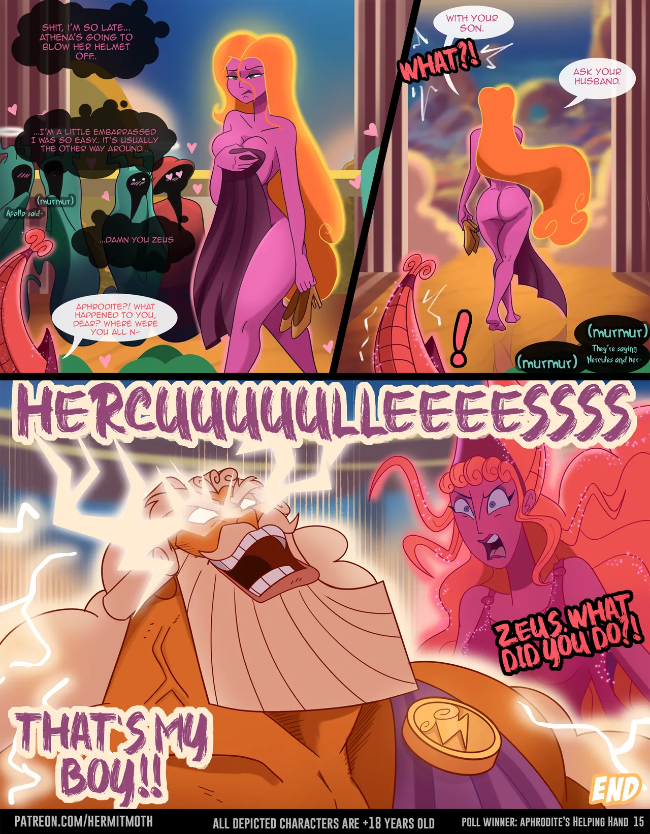 Aphrodite's Lesson (Hercules) [HermitMoth] - Chapter 1 — Page 15