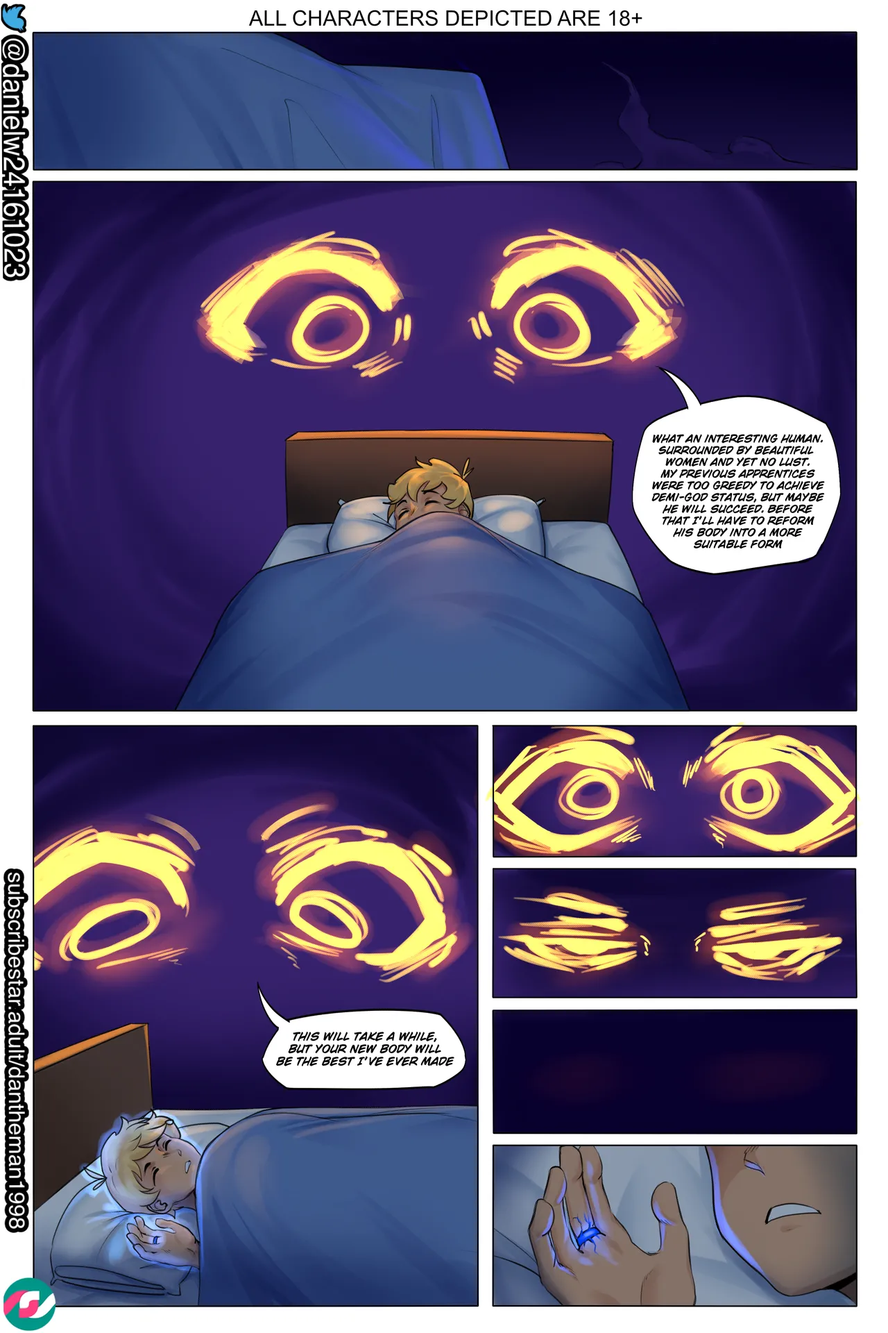 Ascension of an Erotic God Ch 1 [DanTheMan] - Chapter 1 — Page 7