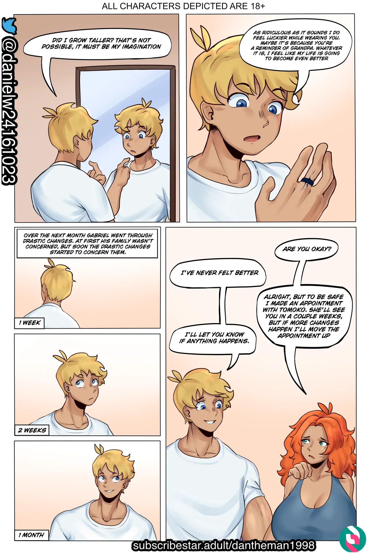 Ascension of an Erotic God Ch 1 [DanTheMan] - Chapter 1 — Page 8