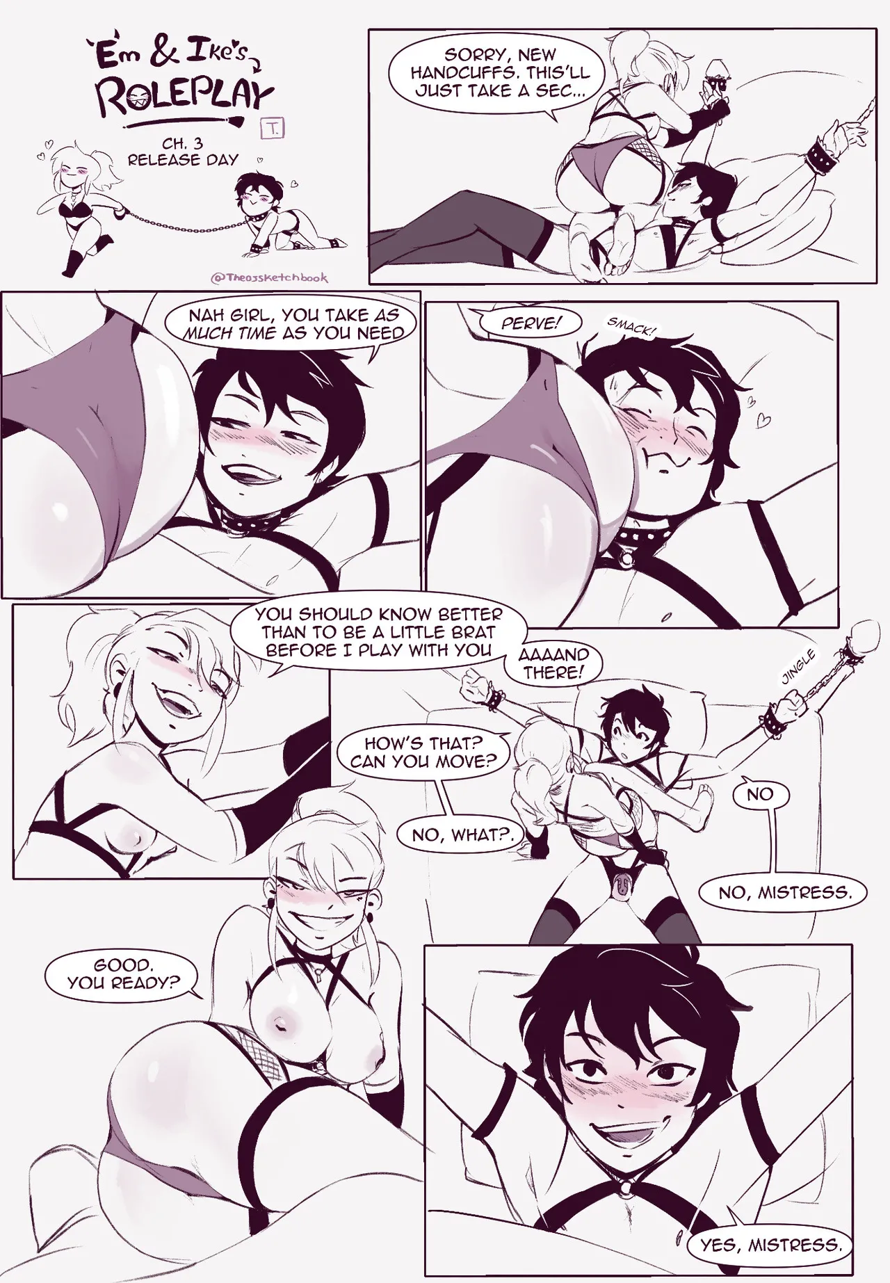 Em and Ike's Roleplay [Theo Draws] - Chapter 1 — Page 12