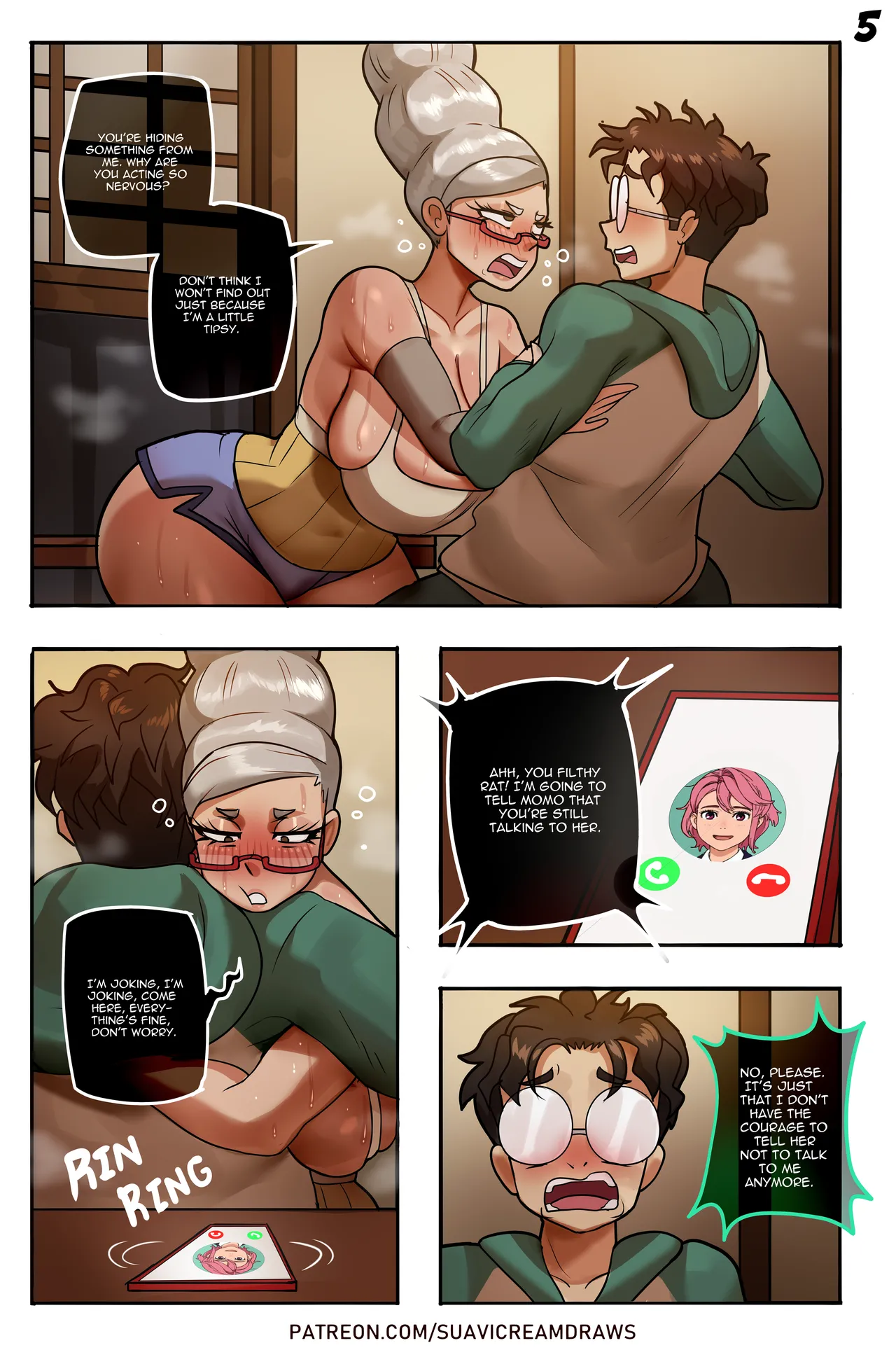 Grandma's approval (DanDaDan) [Suavi-Cream] - Chapter 1 — Page 6