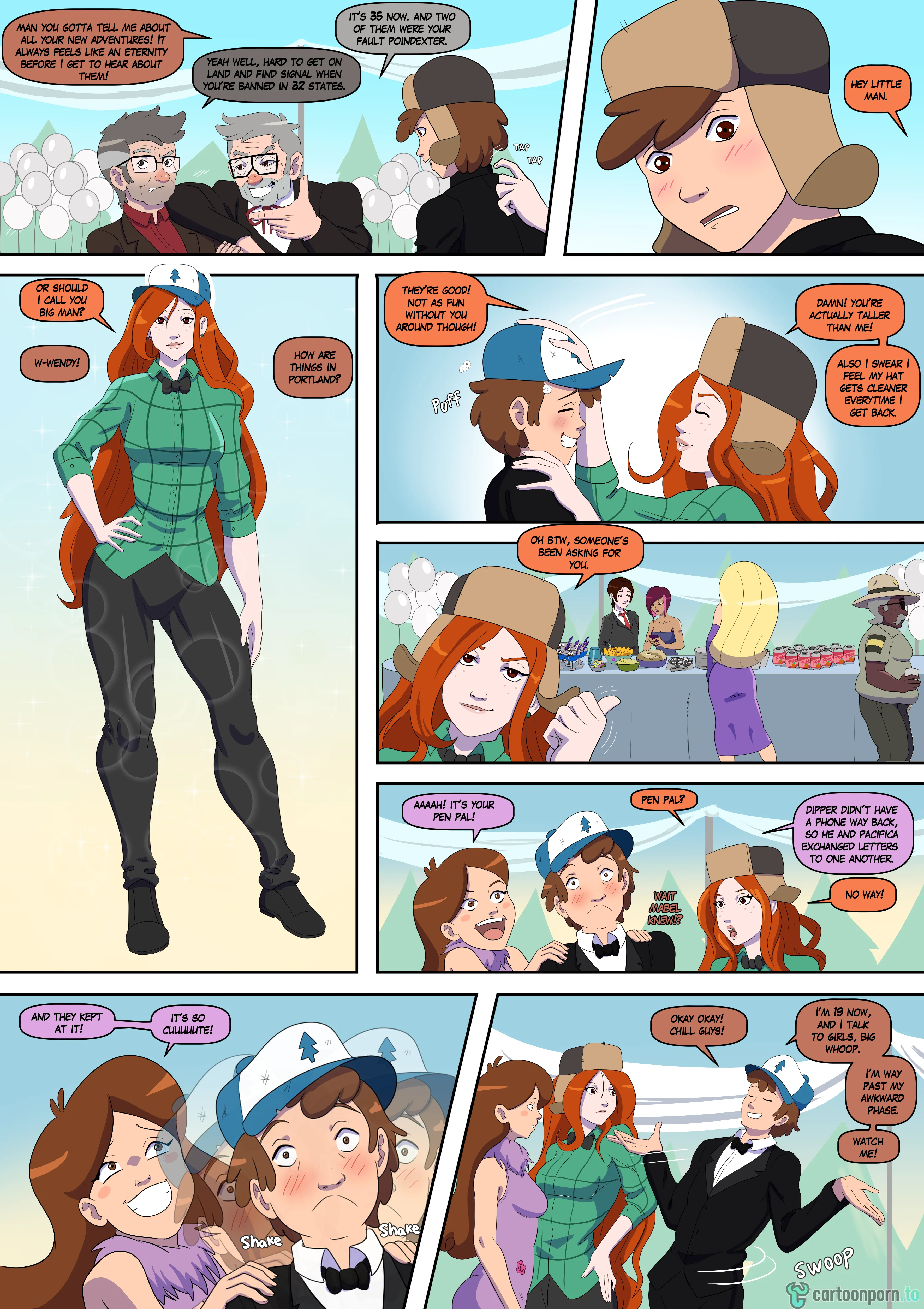 Bimbo Falls (Gravity Falls) [Annon] - Chapter 1 — Page 4