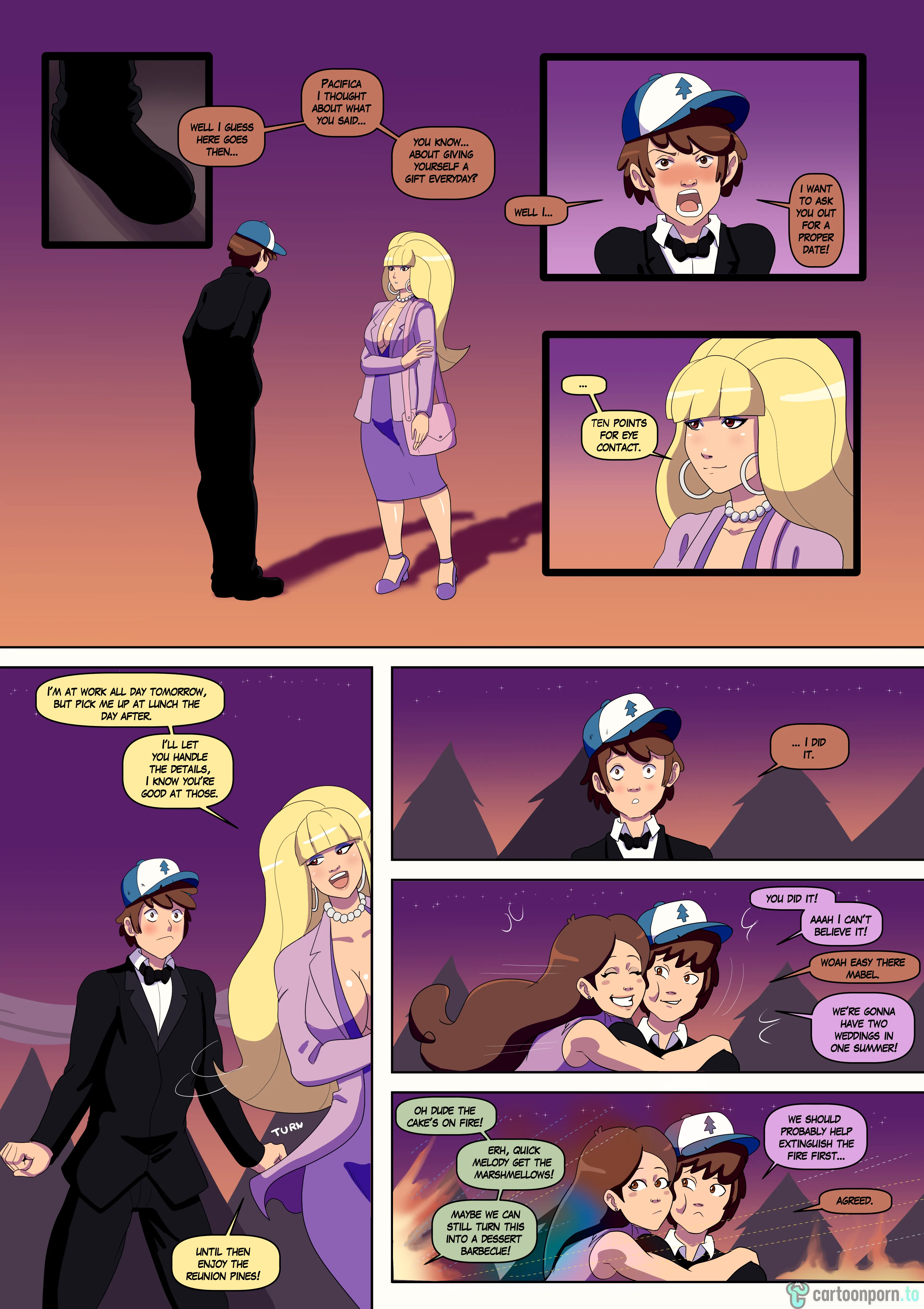 Bimbo Falls (Gravity Falls) [Annon] - Chapter 1 — Page 8