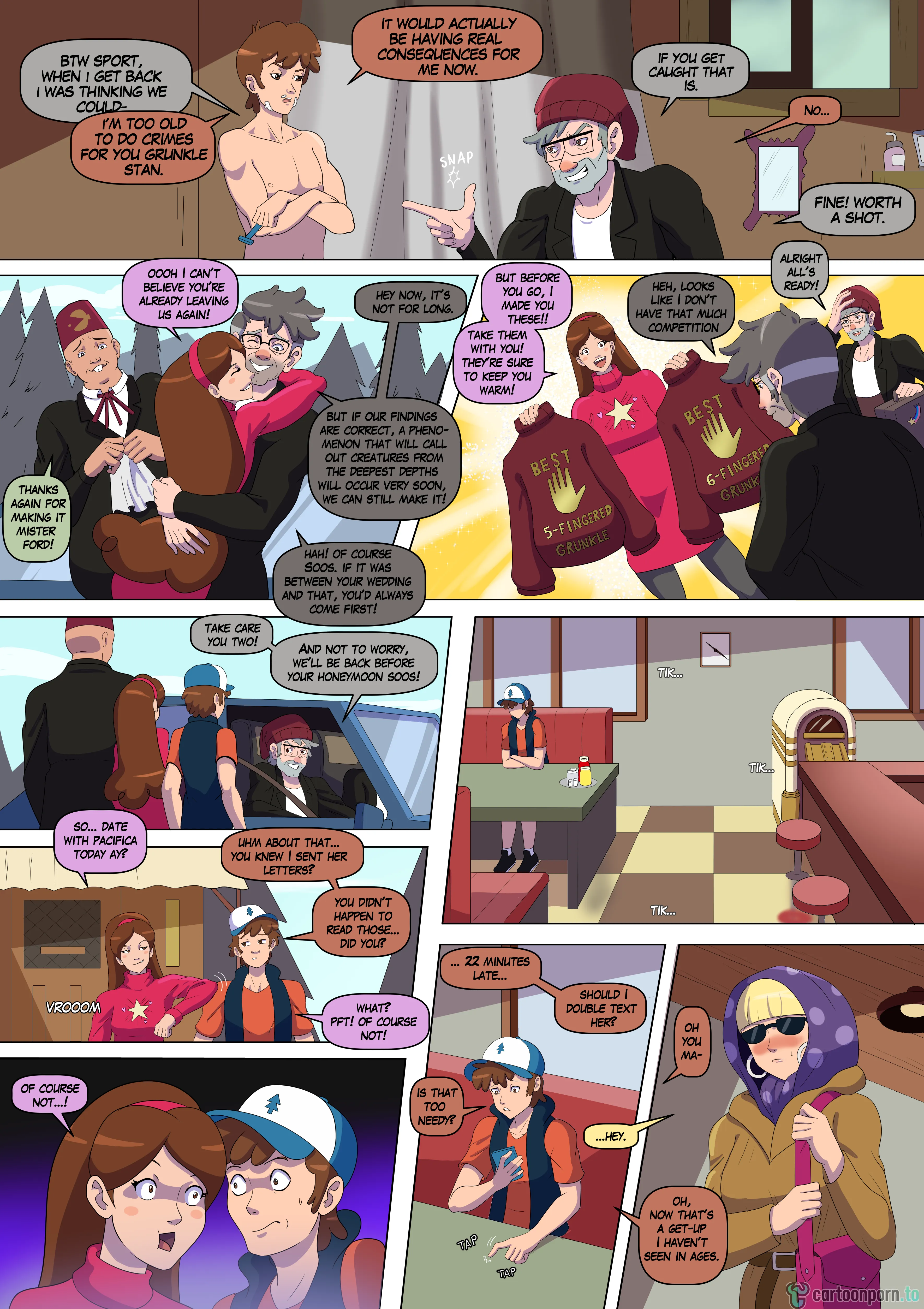 Bimbo Falls (Gravity Falls) [Annon] - Chapter 1 — Page 11
