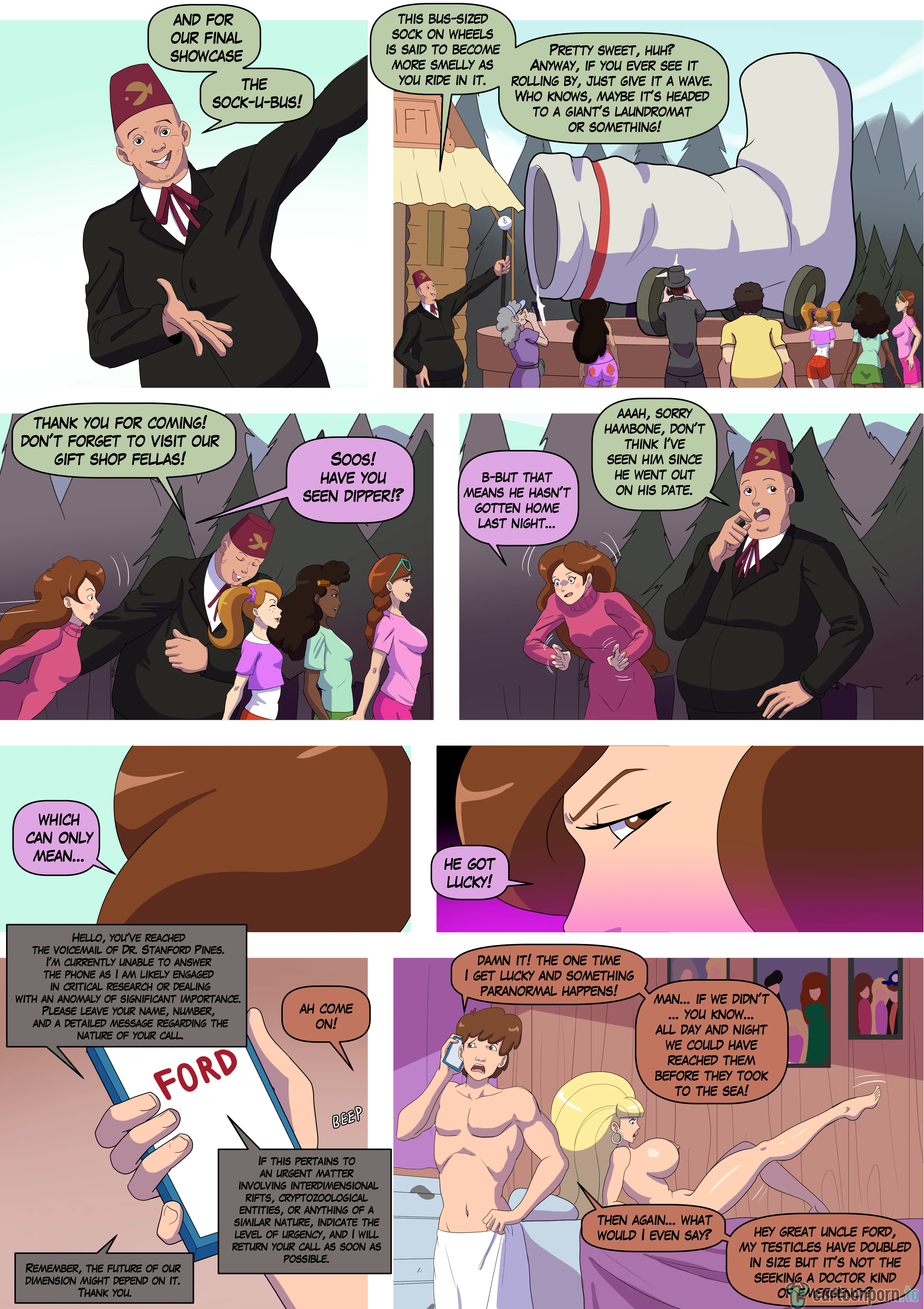 Bimbo Falls (Gravity Falls) [Annon] - Chapter 1 — Page 18