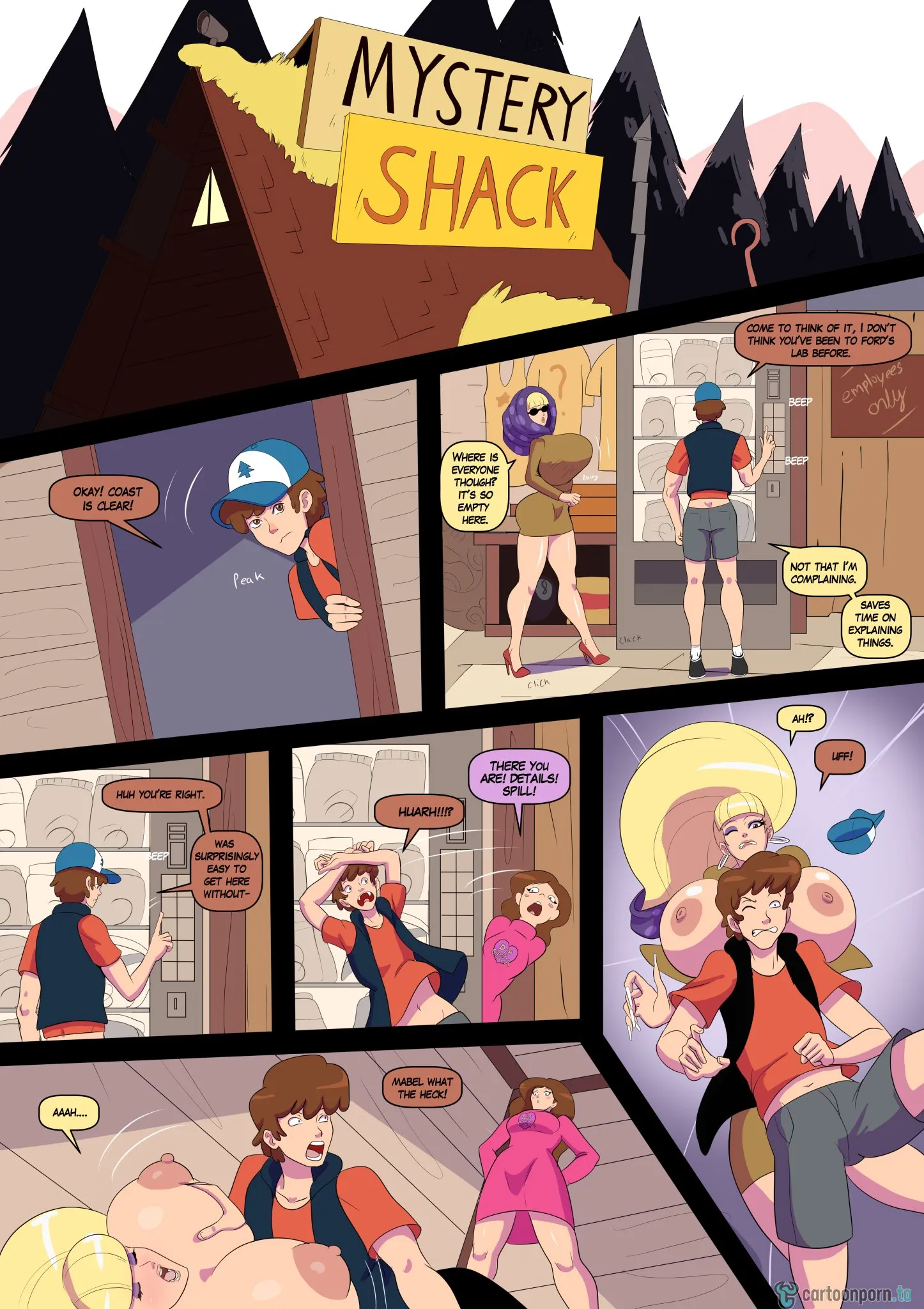 Bimbo Falls (Gravity Falls) [Annon] - Chapter 1 — Page 21