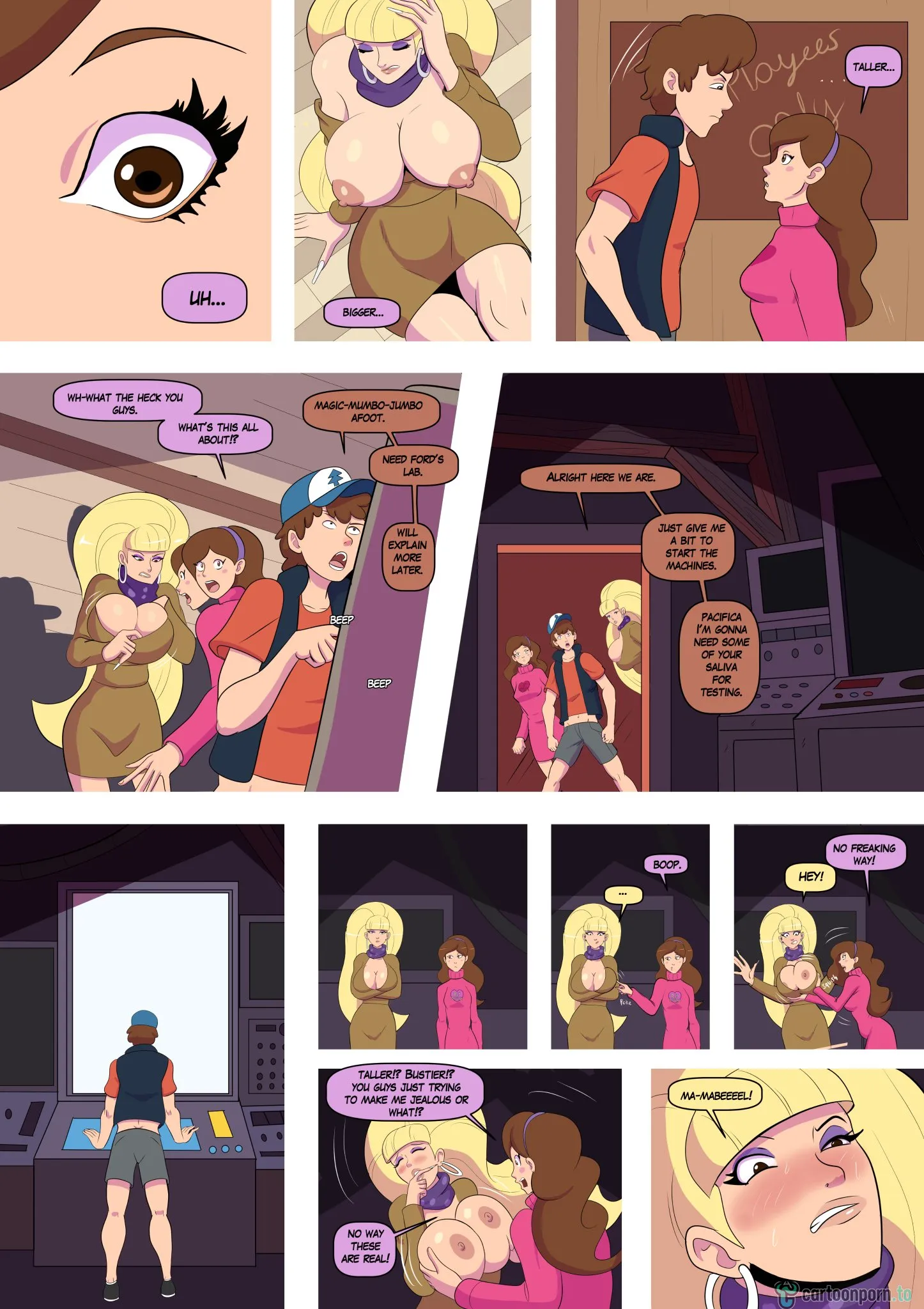 Bimbo Falls (Gravity Falls) [Annon] - Chapter 1 — Page 22