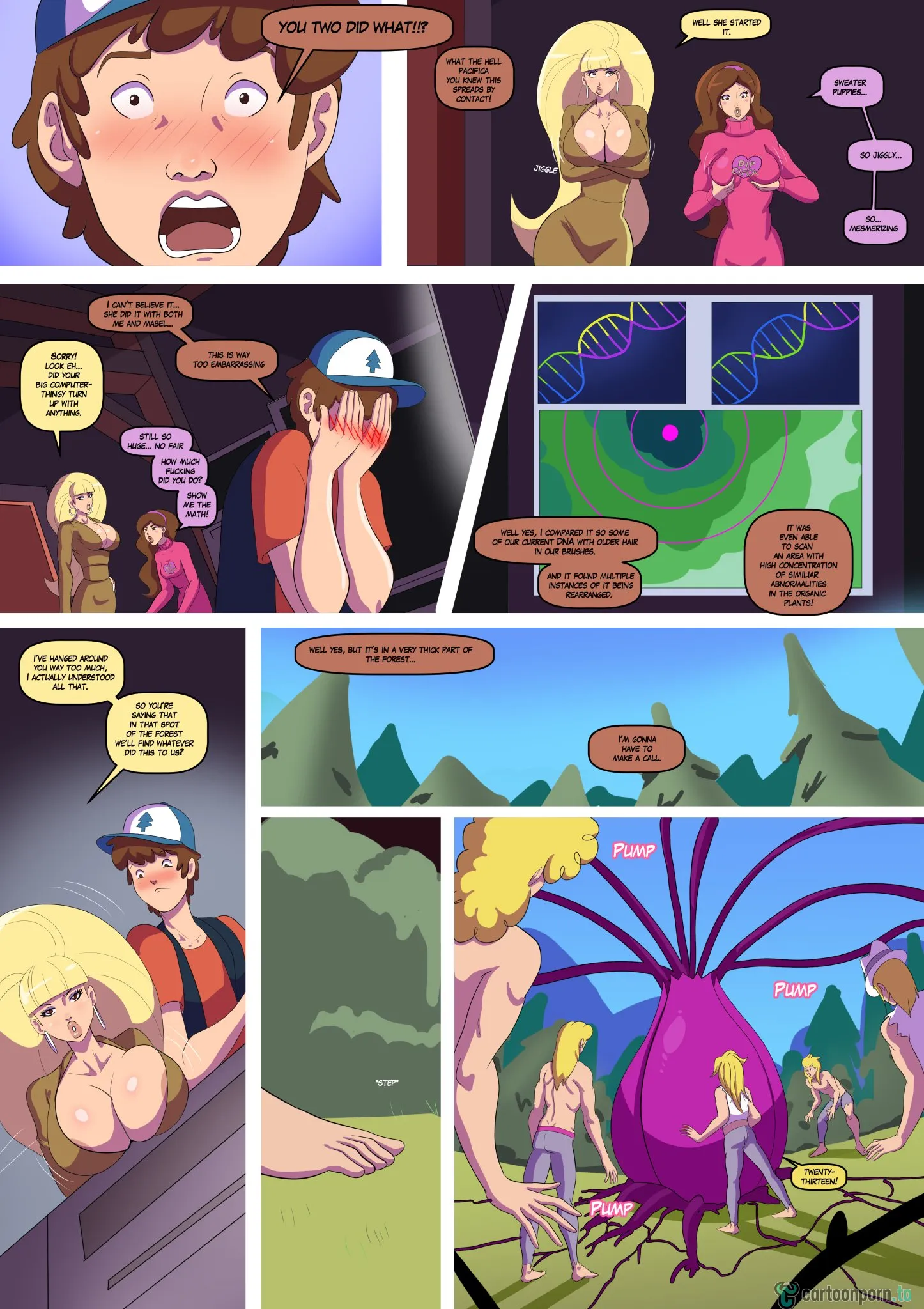 Bimbo Falls (Gravity Falls) [Annon] - Chapter 1 — Page 27