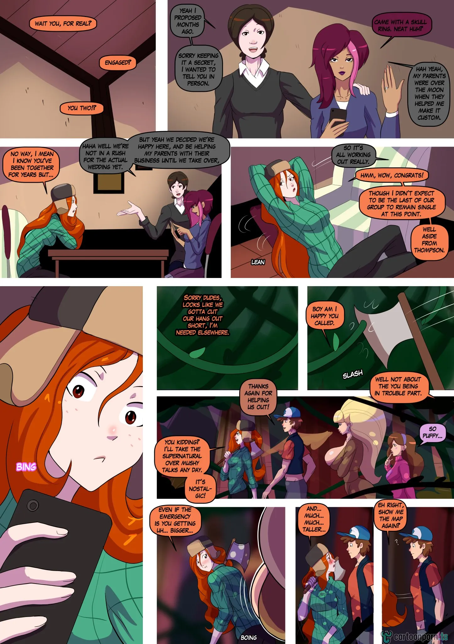 Bimbo Falls (Gravity Falls) [Annon] - Chapter 1 — Page 28