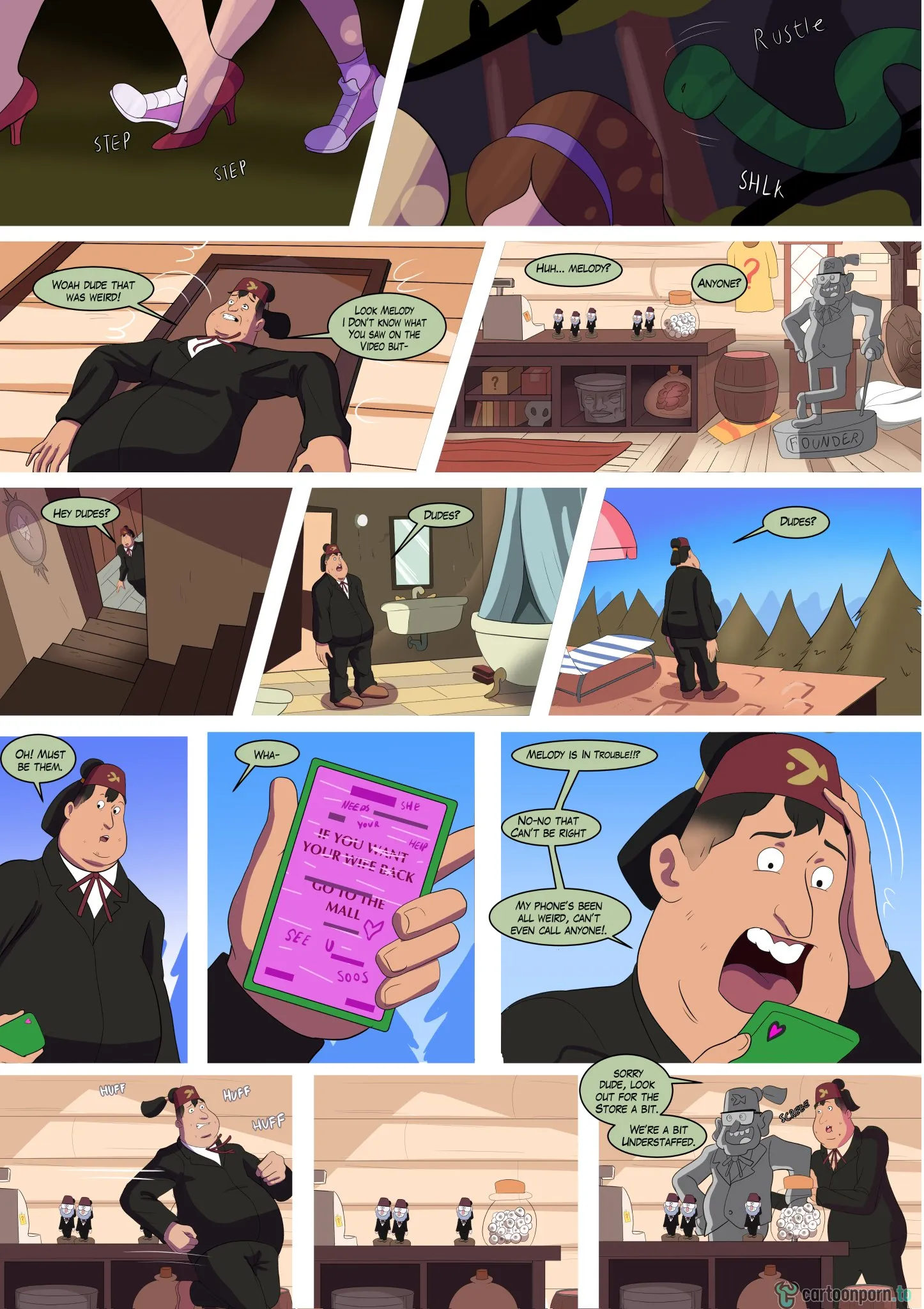 Bimbo Falls (Gravity Falls) [Annon] - Chapter 1 — Page 29