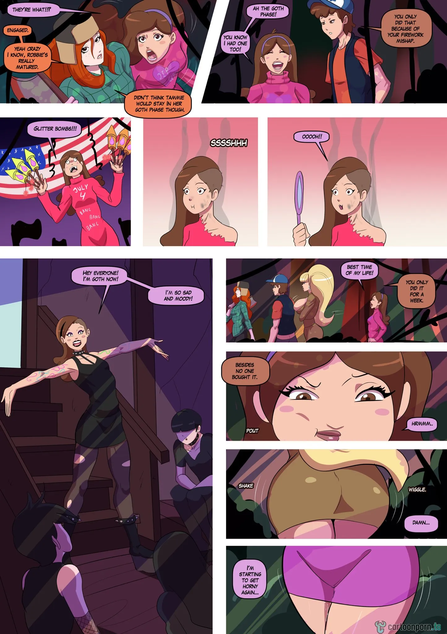 Bimbo Falls (Gravity Falls) [Annon] - Chapter 1 — Page 30
